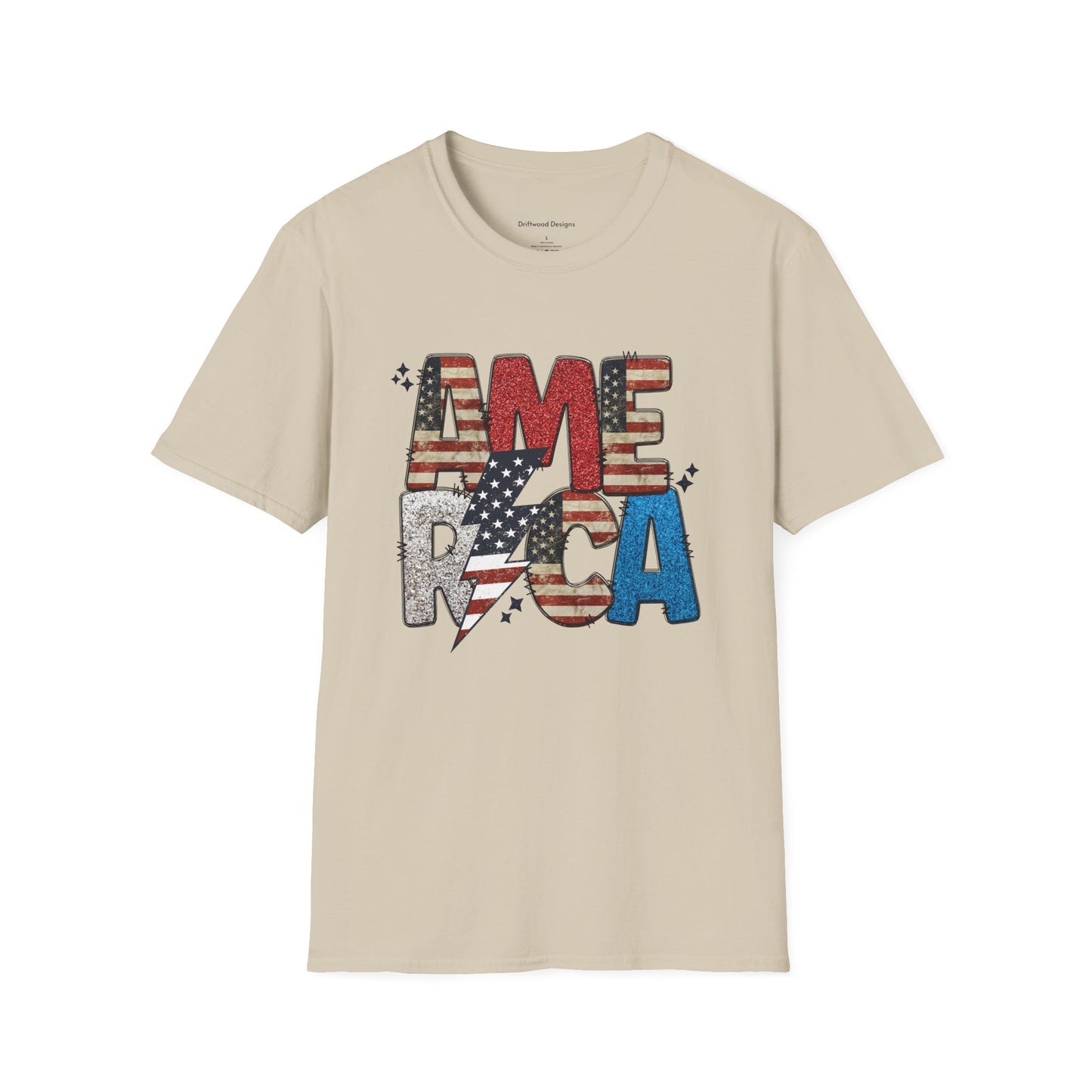 America Unisex Softstyle T-Shirt