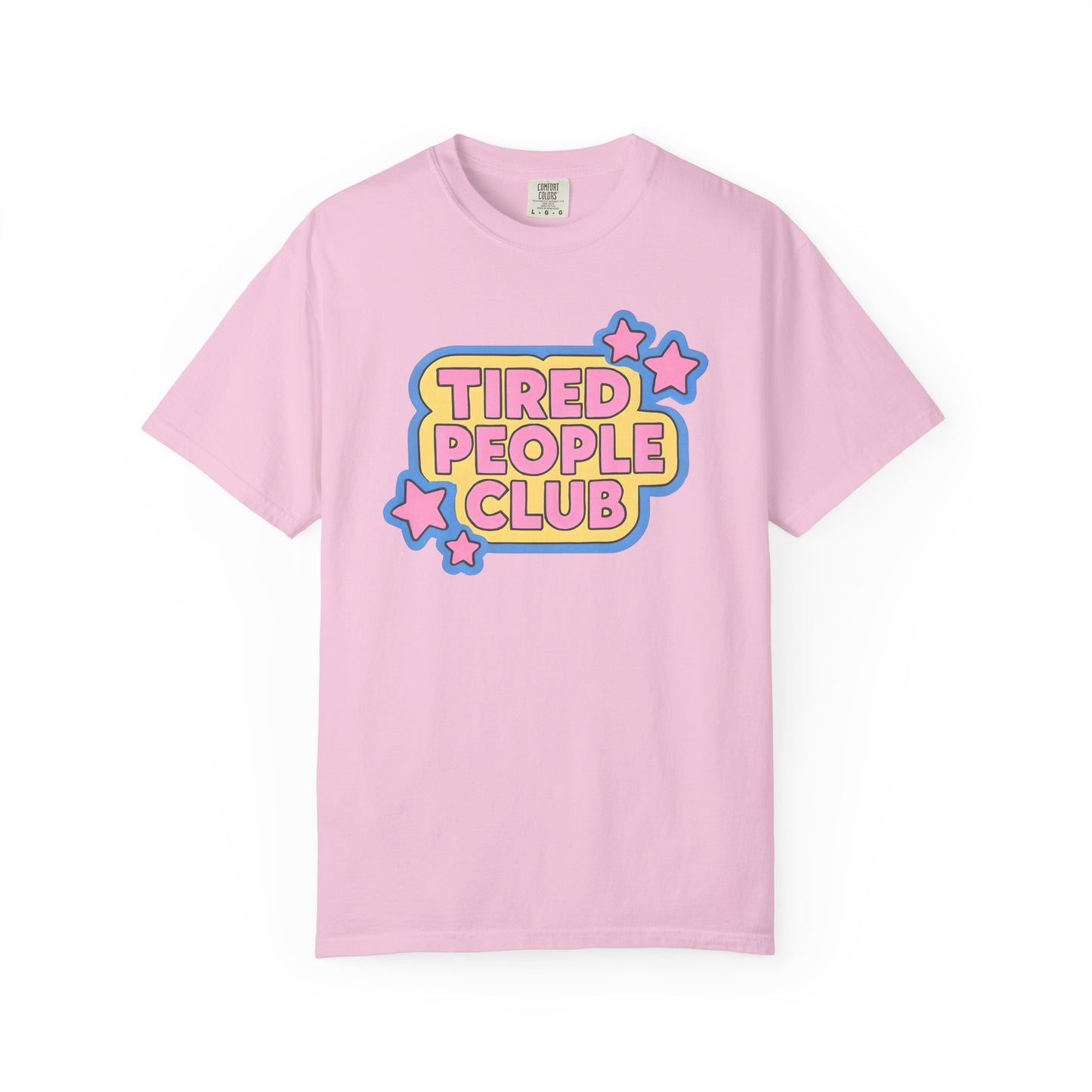 Tired People Club Graphic Unisex T-Shirt