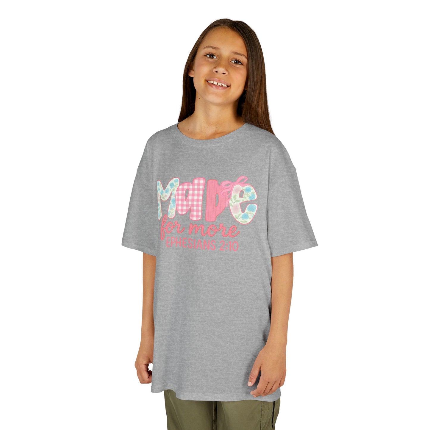 Faith-Inspired 'Made For More' Youth Unisex T-Shirt