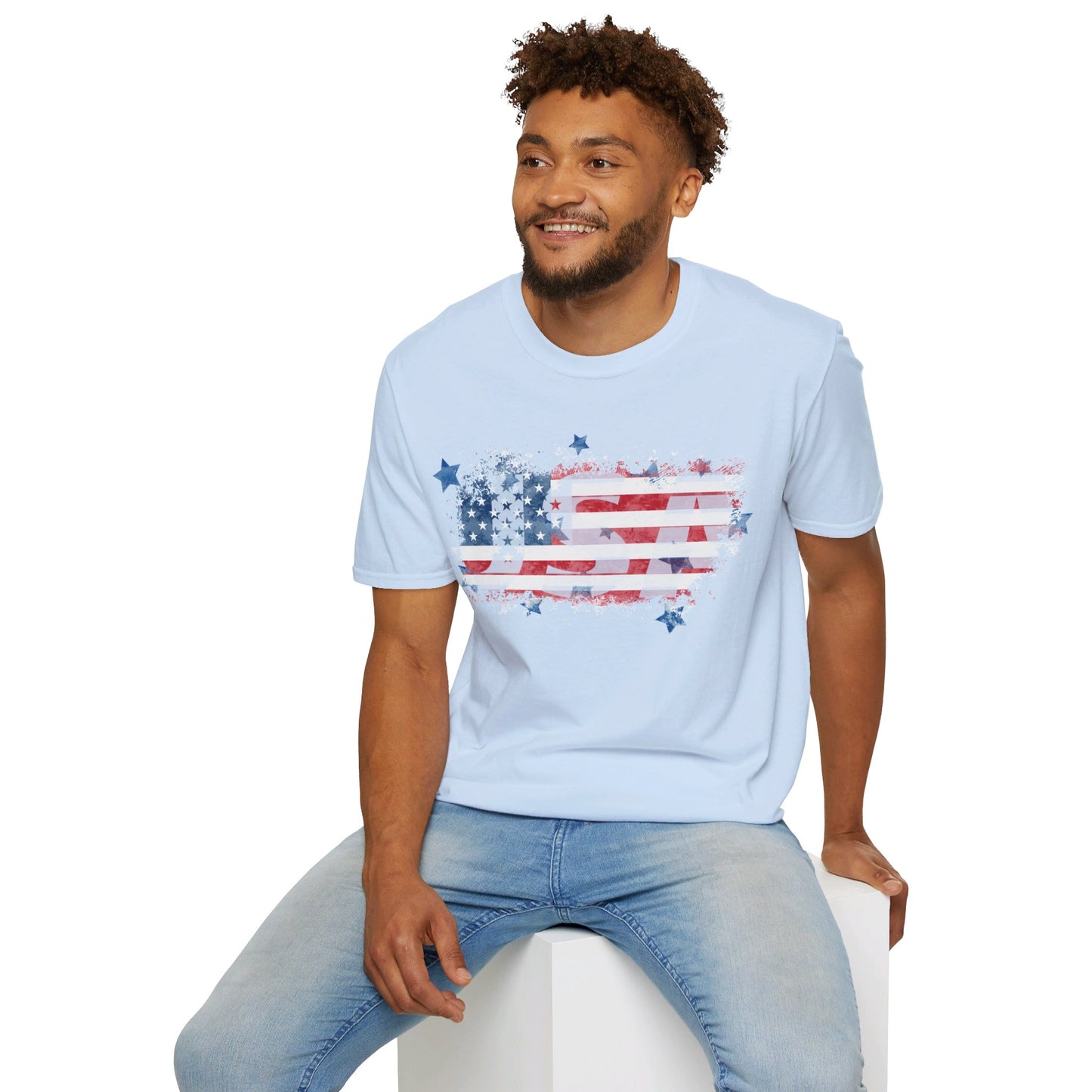 USA Unisex Softstyle T-Shirt