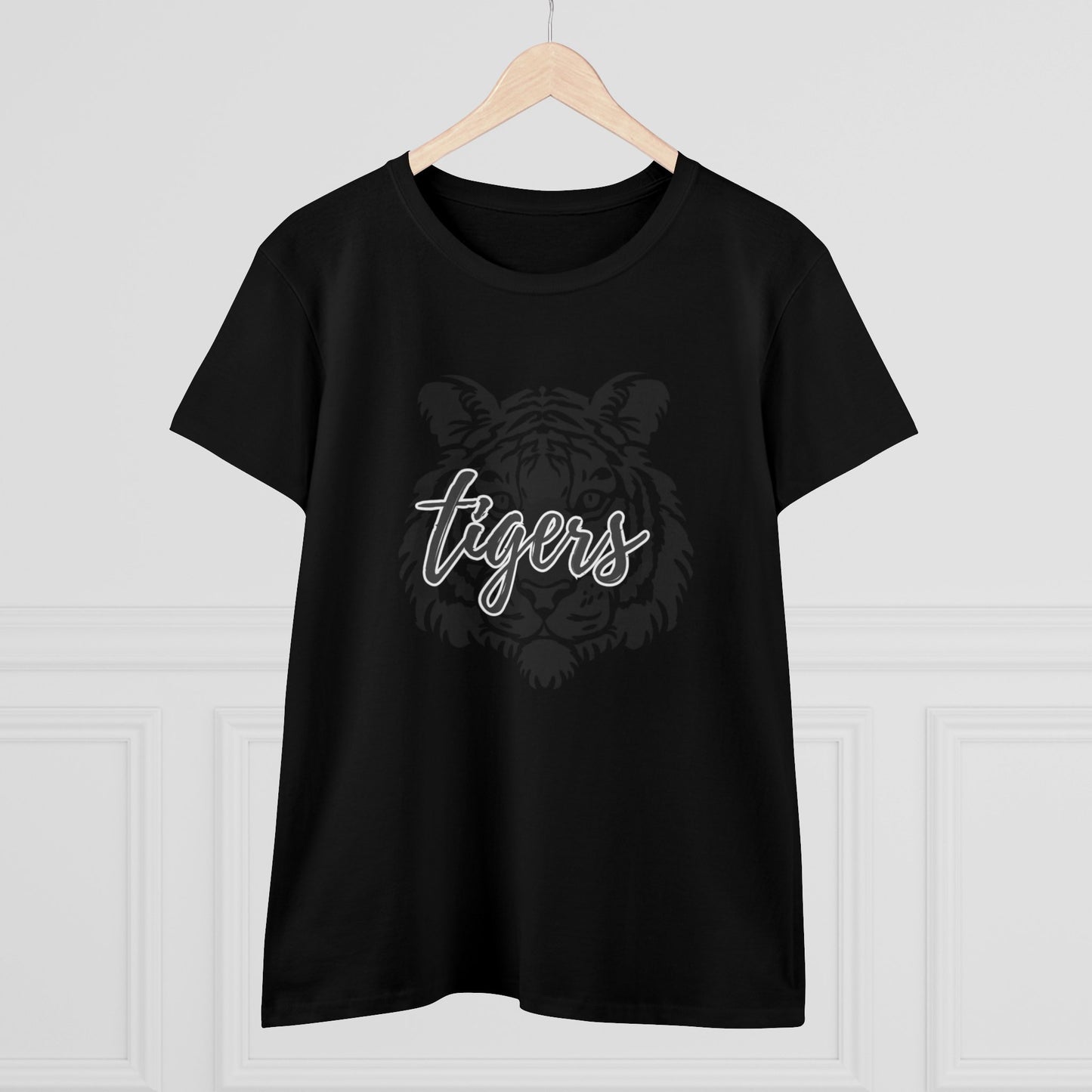 Tigers Women's Midweight Cotton Tee