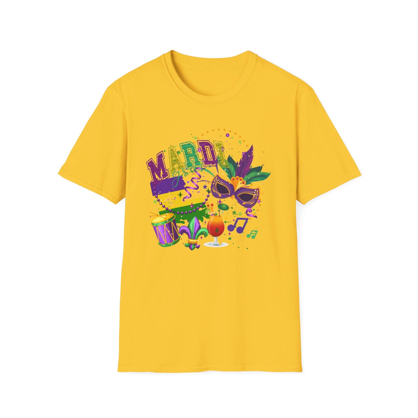 Mardi Gras Unisex Softstyle T-Shirt