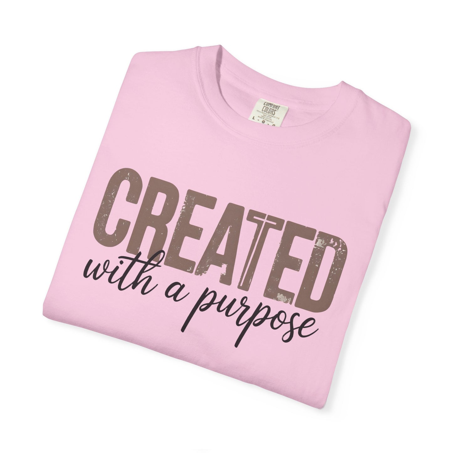 Faith-Inspired 'Created with a Purpose' Unisex T-Shirt