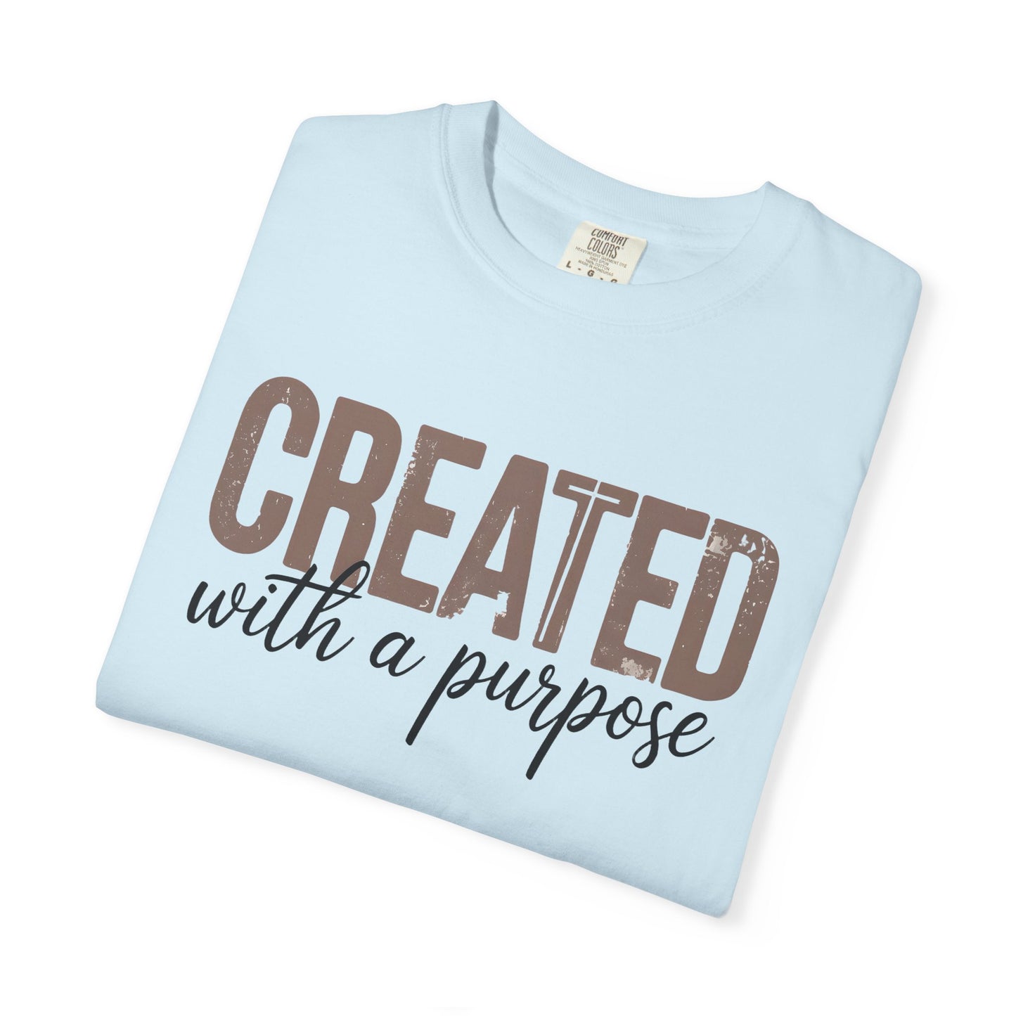 Faith-Inspired 'Created with a Purpose' Unisex T-Shirt
