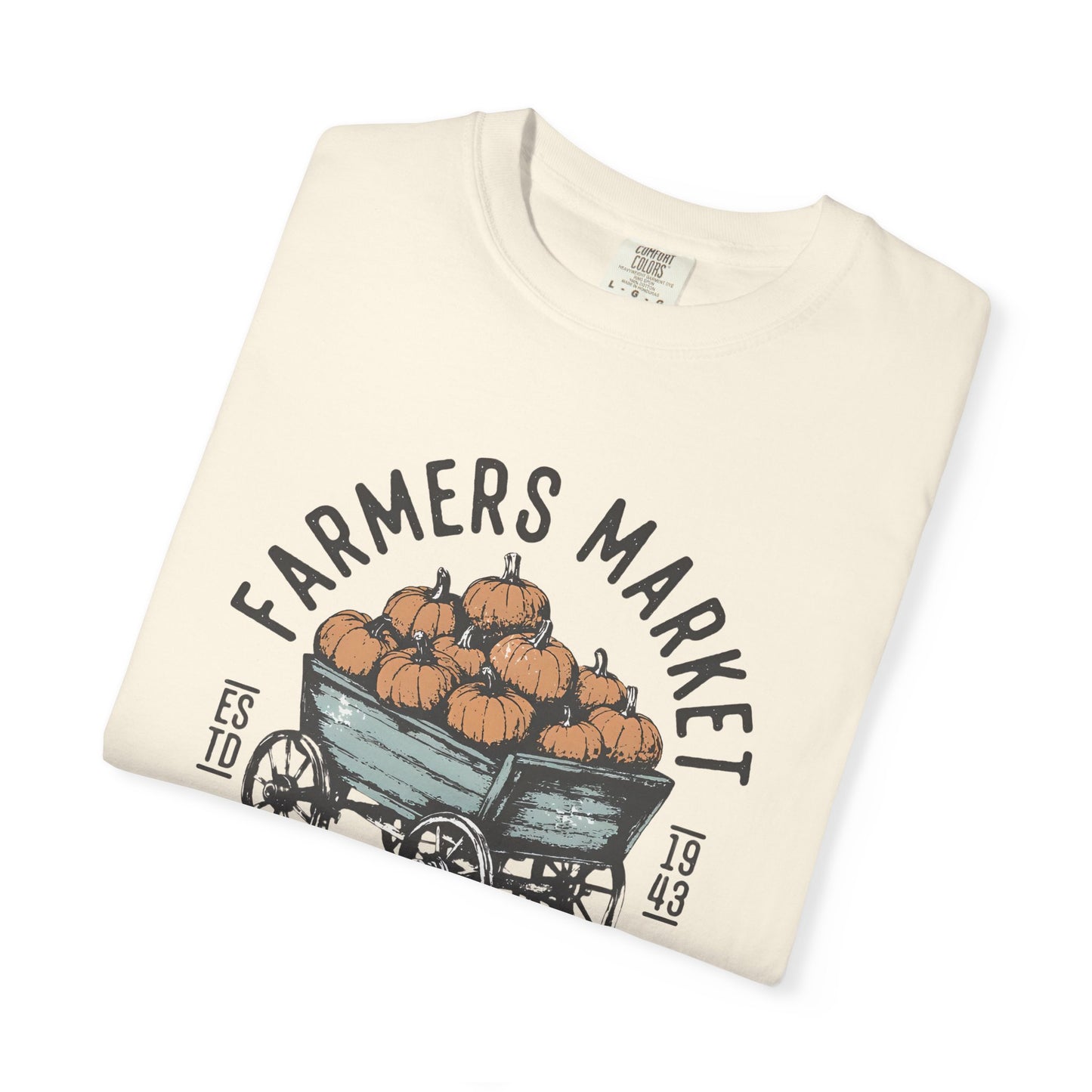 Farmers Market Pumpkin Graphic Unisex T-Shirt