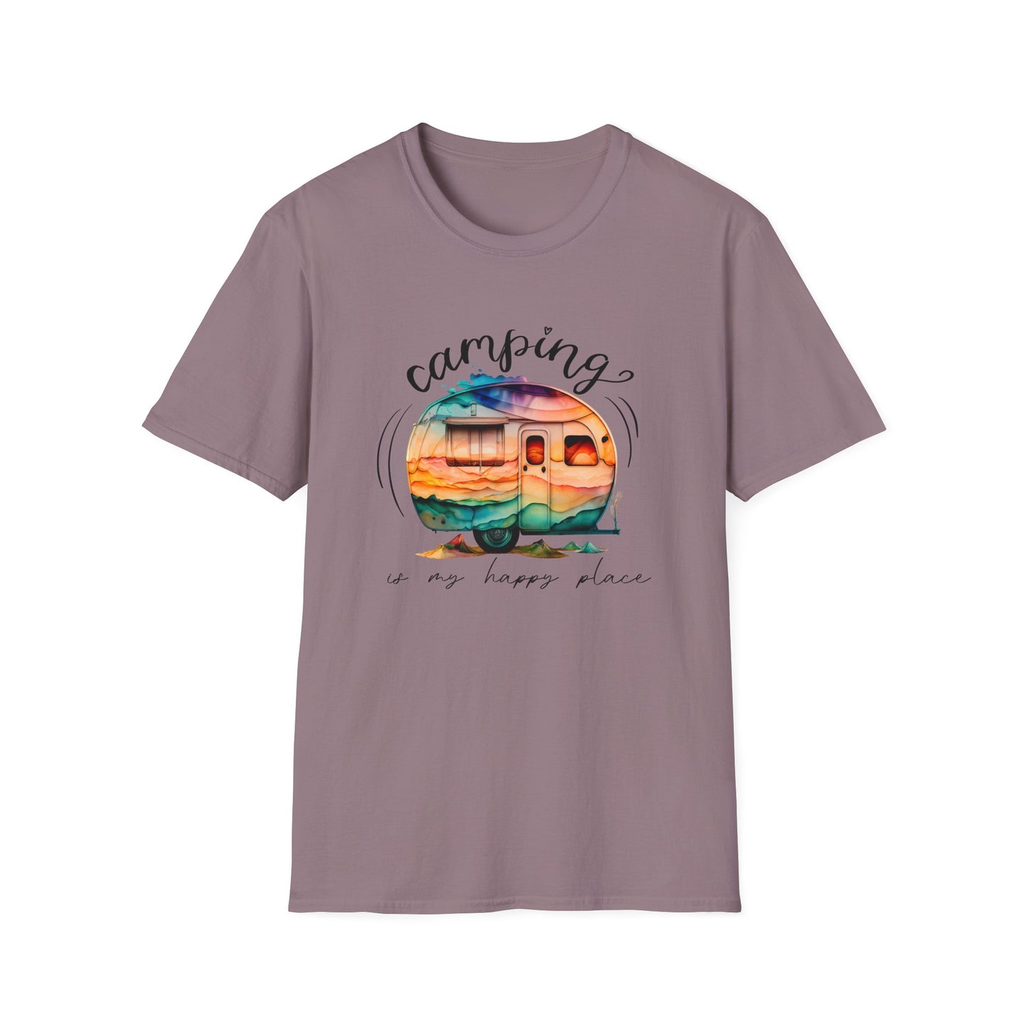 Camping Unisex Softstyle T-Shirt