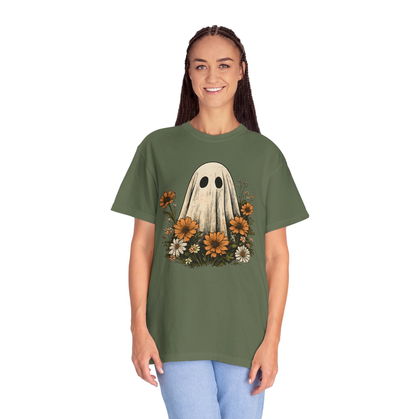 Halloween Cute Ghost Graphic Unisex T-Shirt