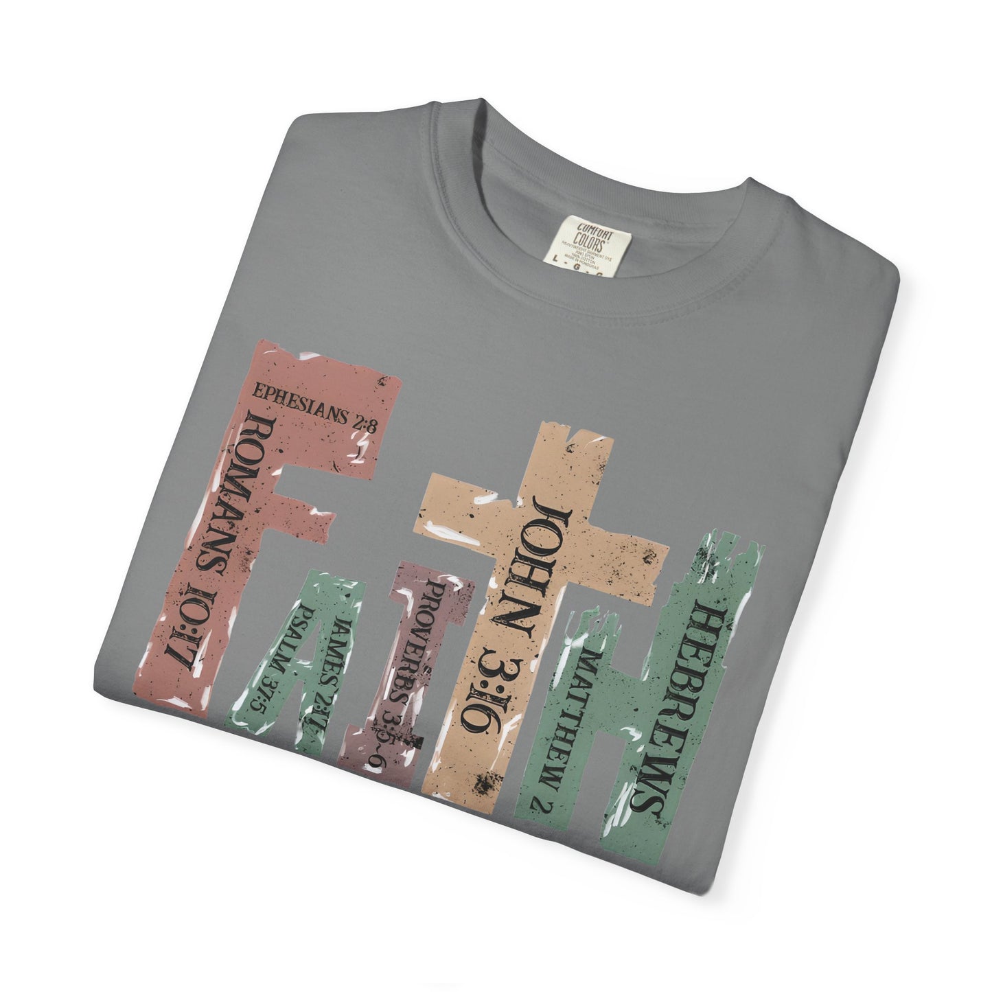 Faith-Inspired Unisex Garment-Dyed T-Shirt