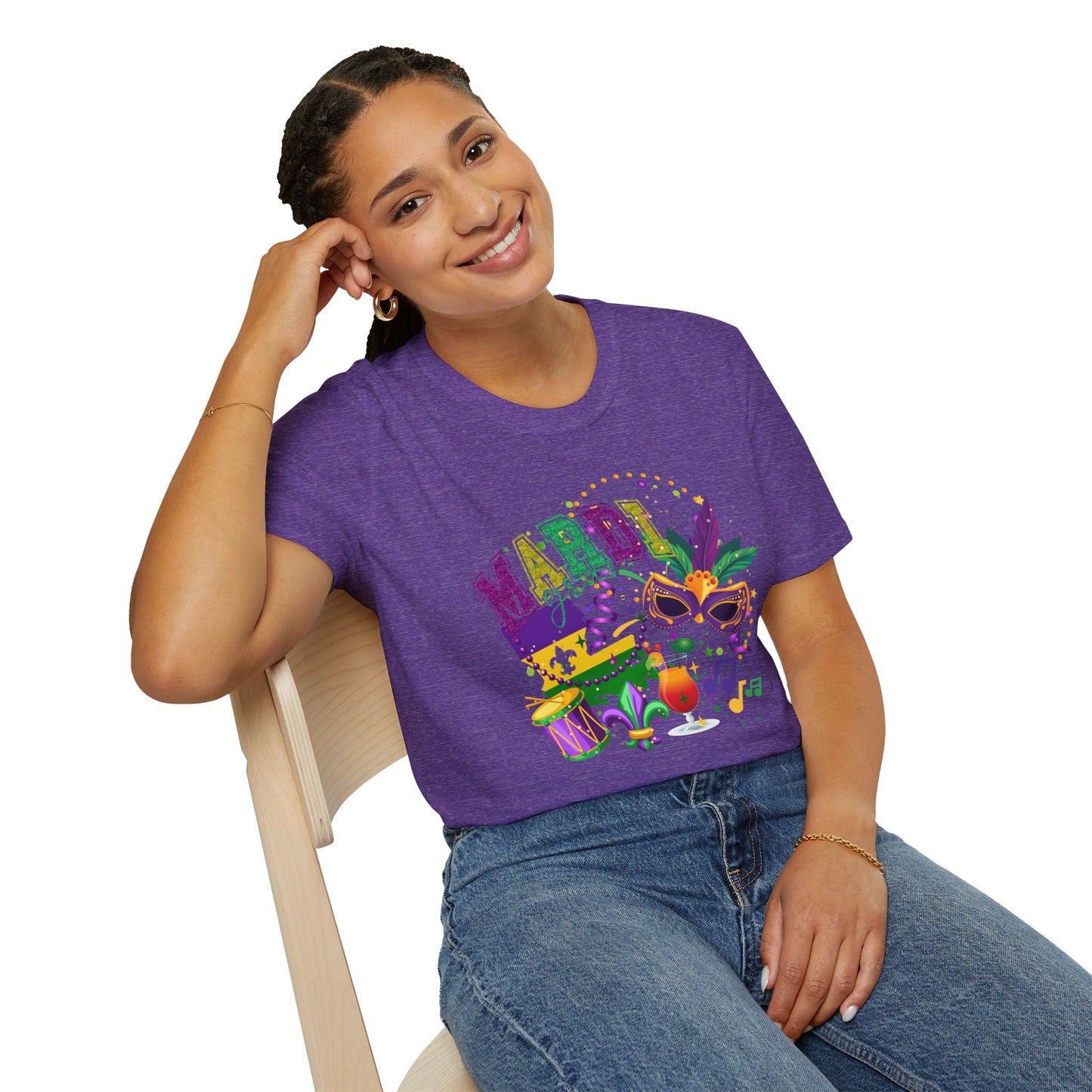 Mardi Gras Unisex Softstyle T-Shirt