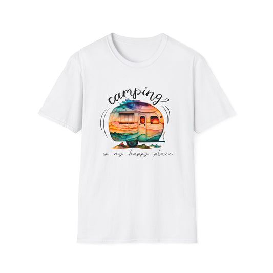 Camping Unisex Softstyle T-Shirt