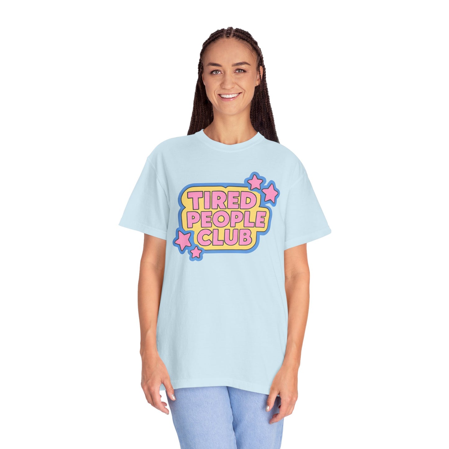 Tired People Club Graphic Unisex T-Shirt