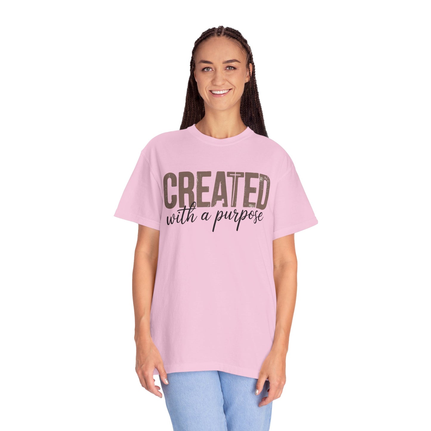Faith-Inspired 'Created with a Purpose' Unisex T-Shirt