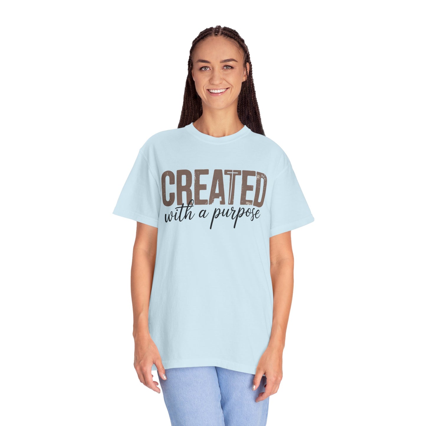 Faith-Inspired 'Created with a Purpose' Unisex T-Shirt