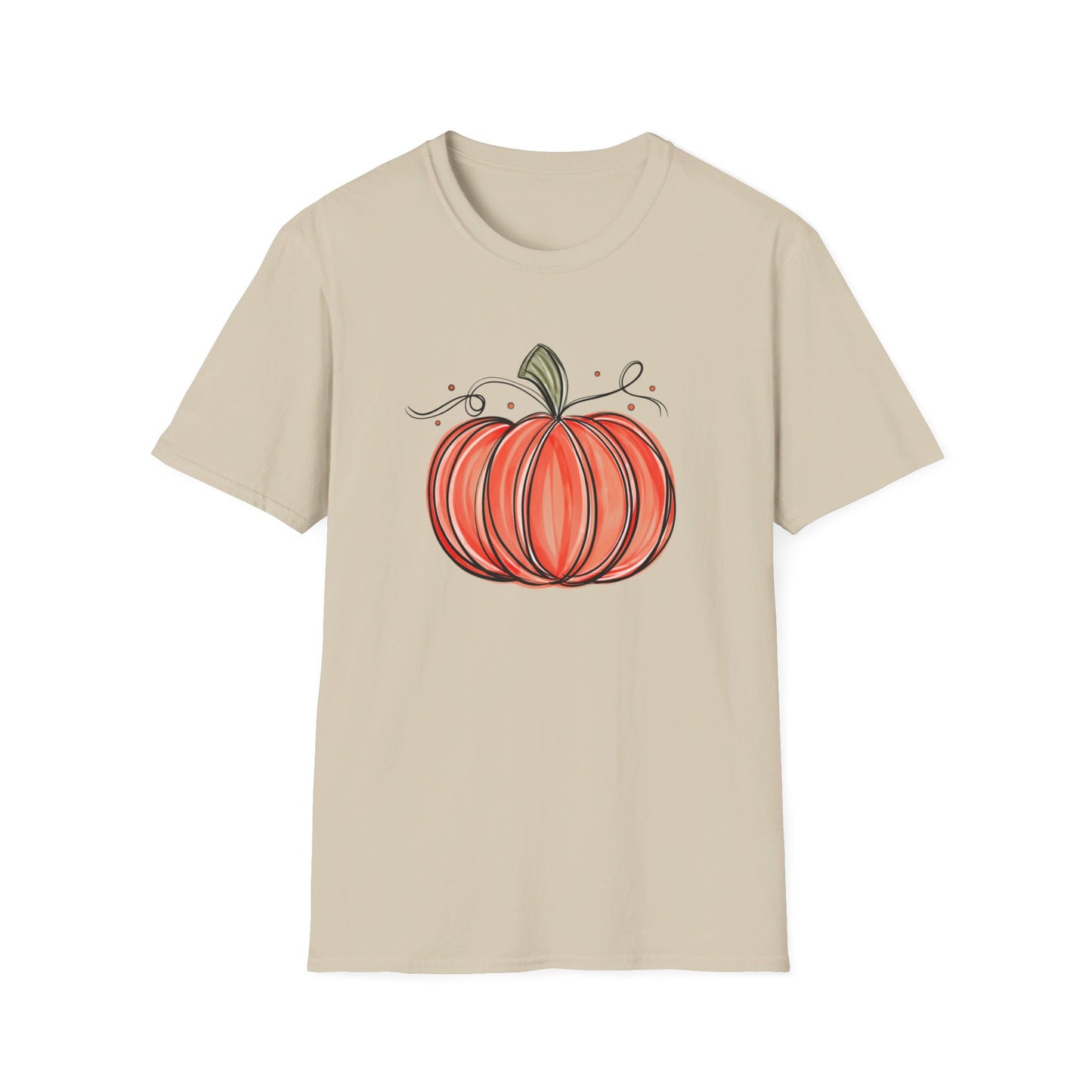 Halloween Pumpkin Unisex Softstyle T-Shirt