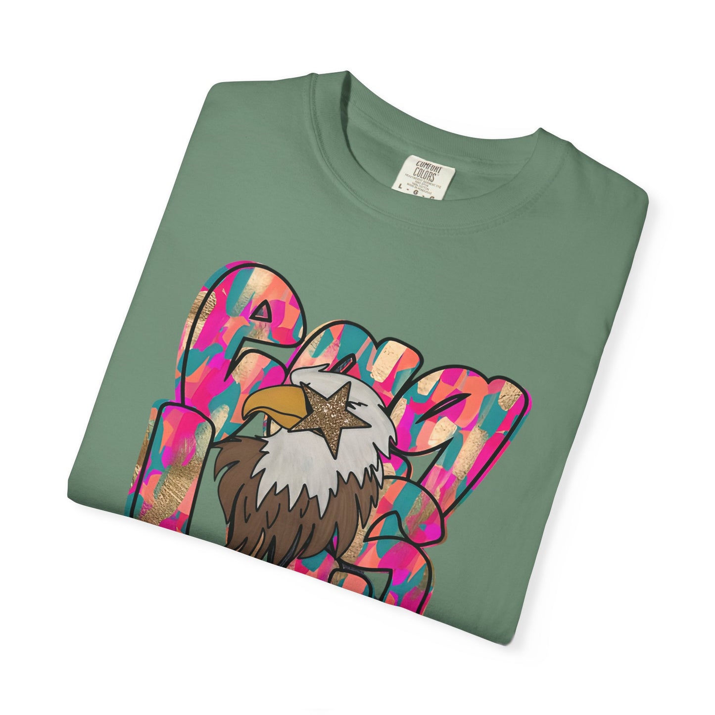 Vibrant Eagle Graphic Unisex T-Shirt