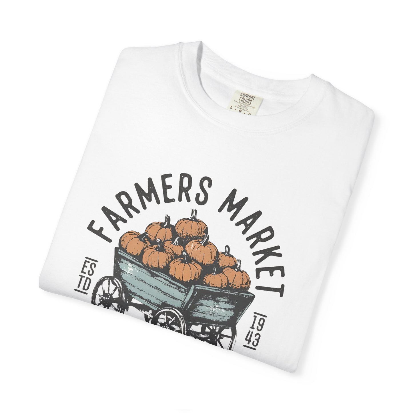 Farmers Market Pumpkin Graphic Unisex T-Shirt