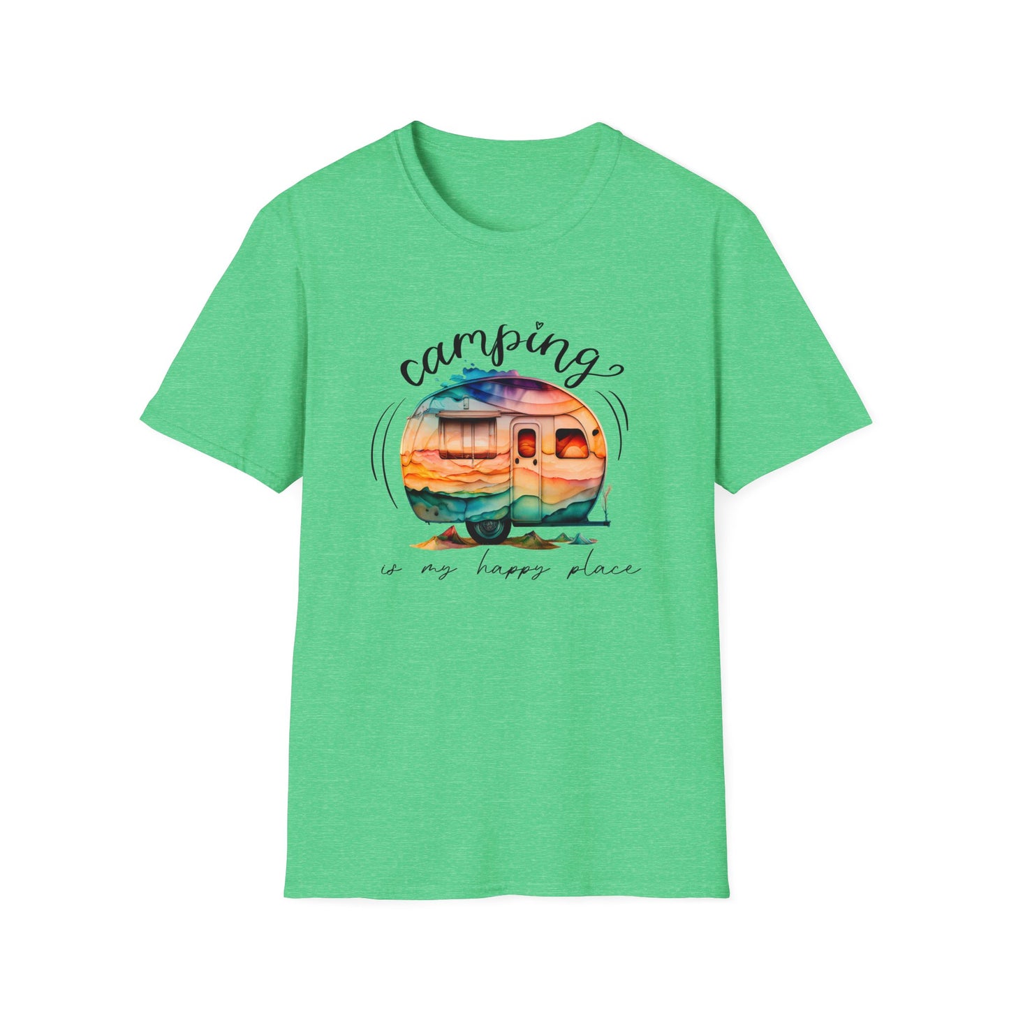 Camping Unisex Softstyle T-Shirt