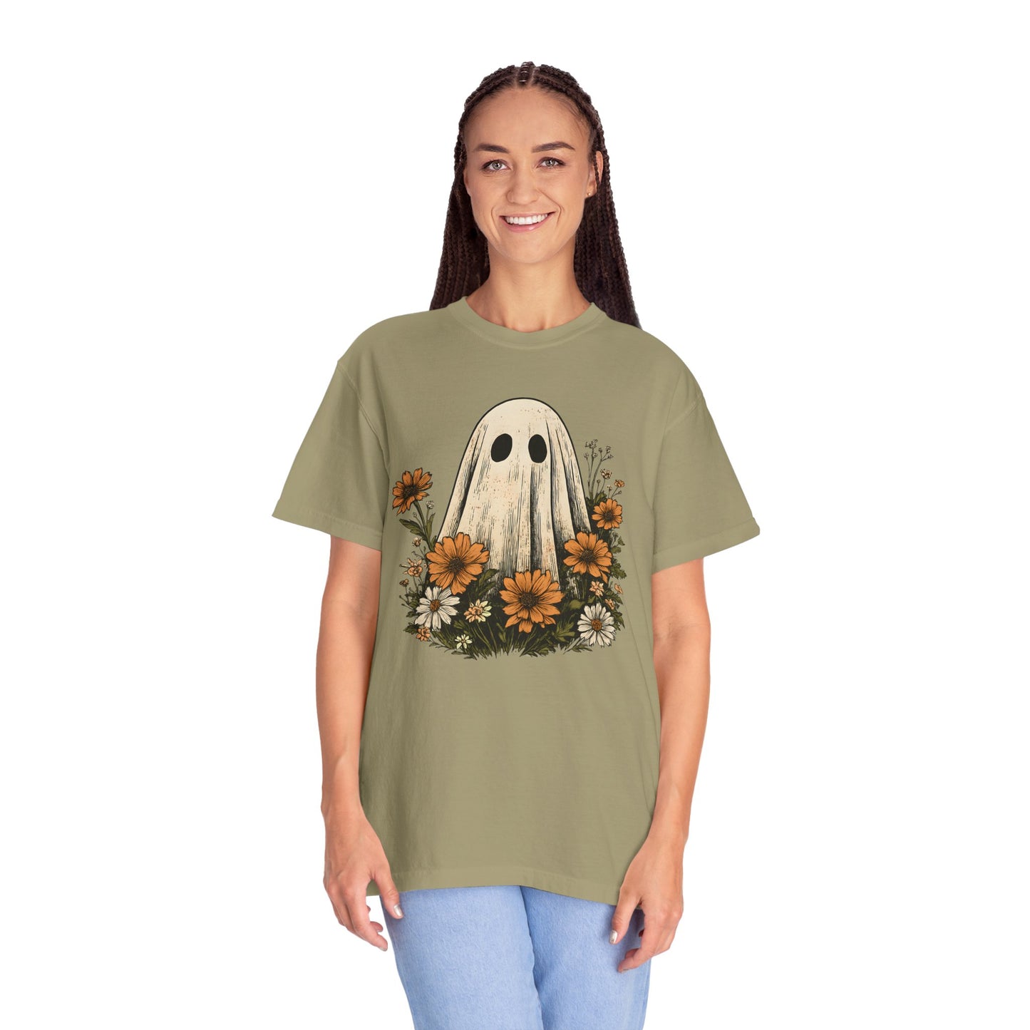 Halloween Cute Ghost Graphic Unisex T-Shirt