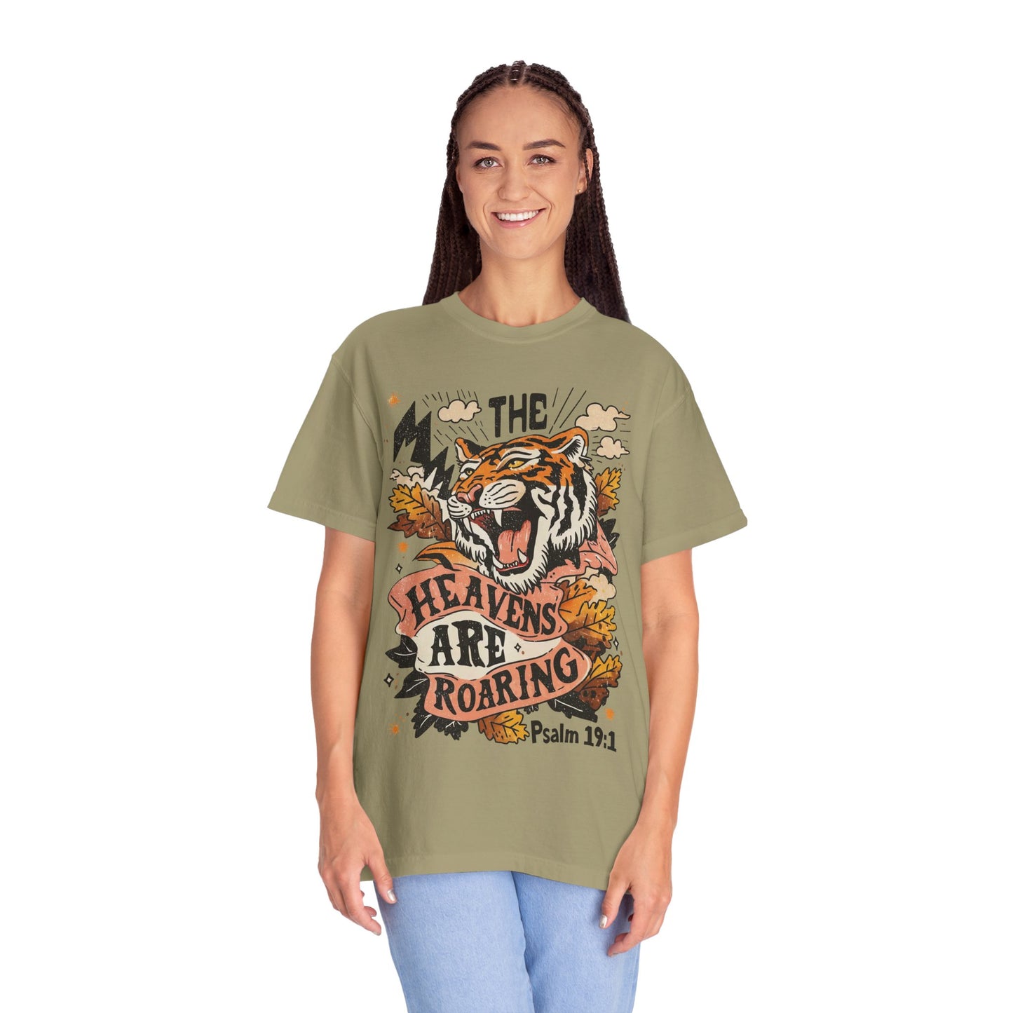 The Heavens are Roaring Tiger Graphic Unisex T-Shirt
