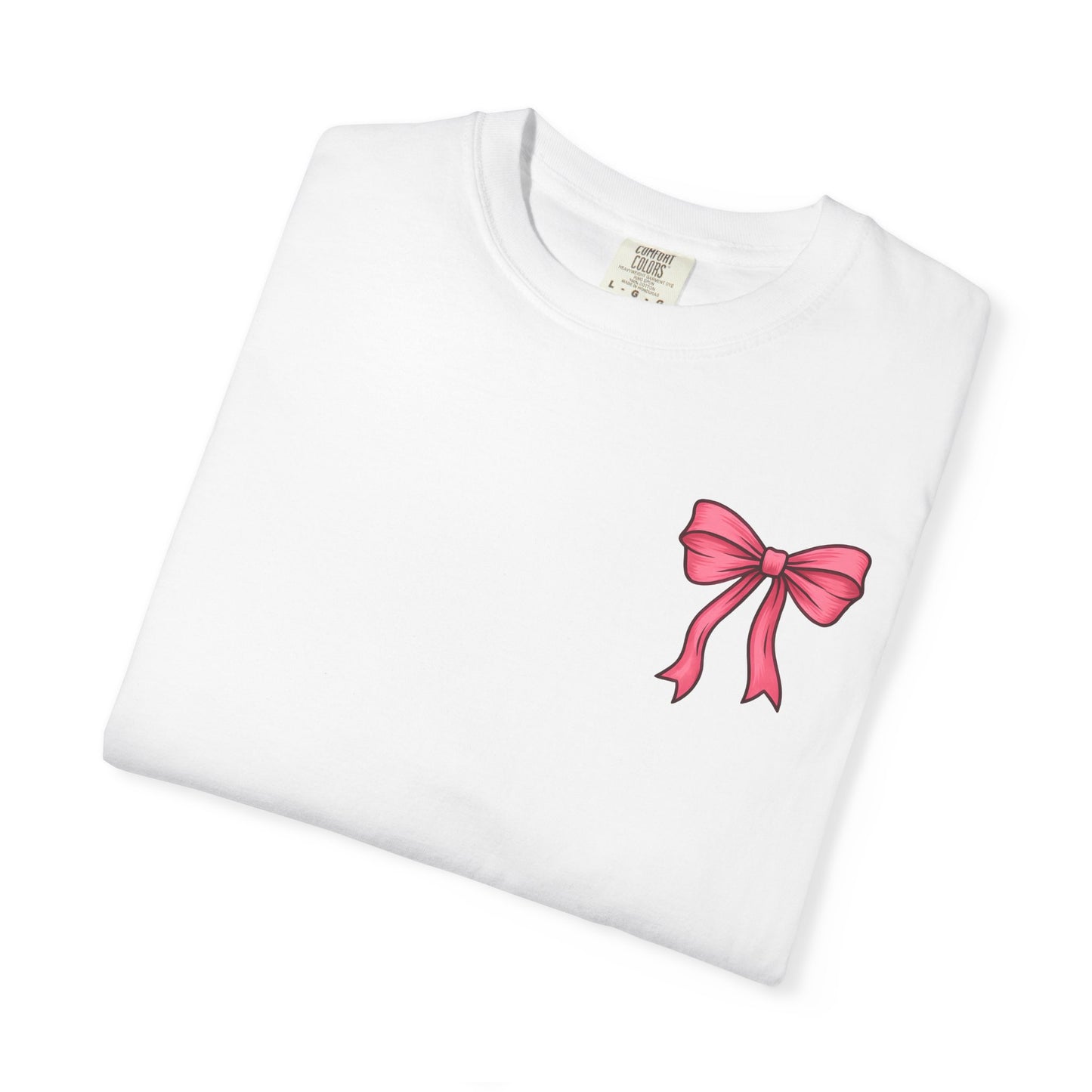 Faith-Inspired Belted Bow Graphic Unisex T-Shirt
