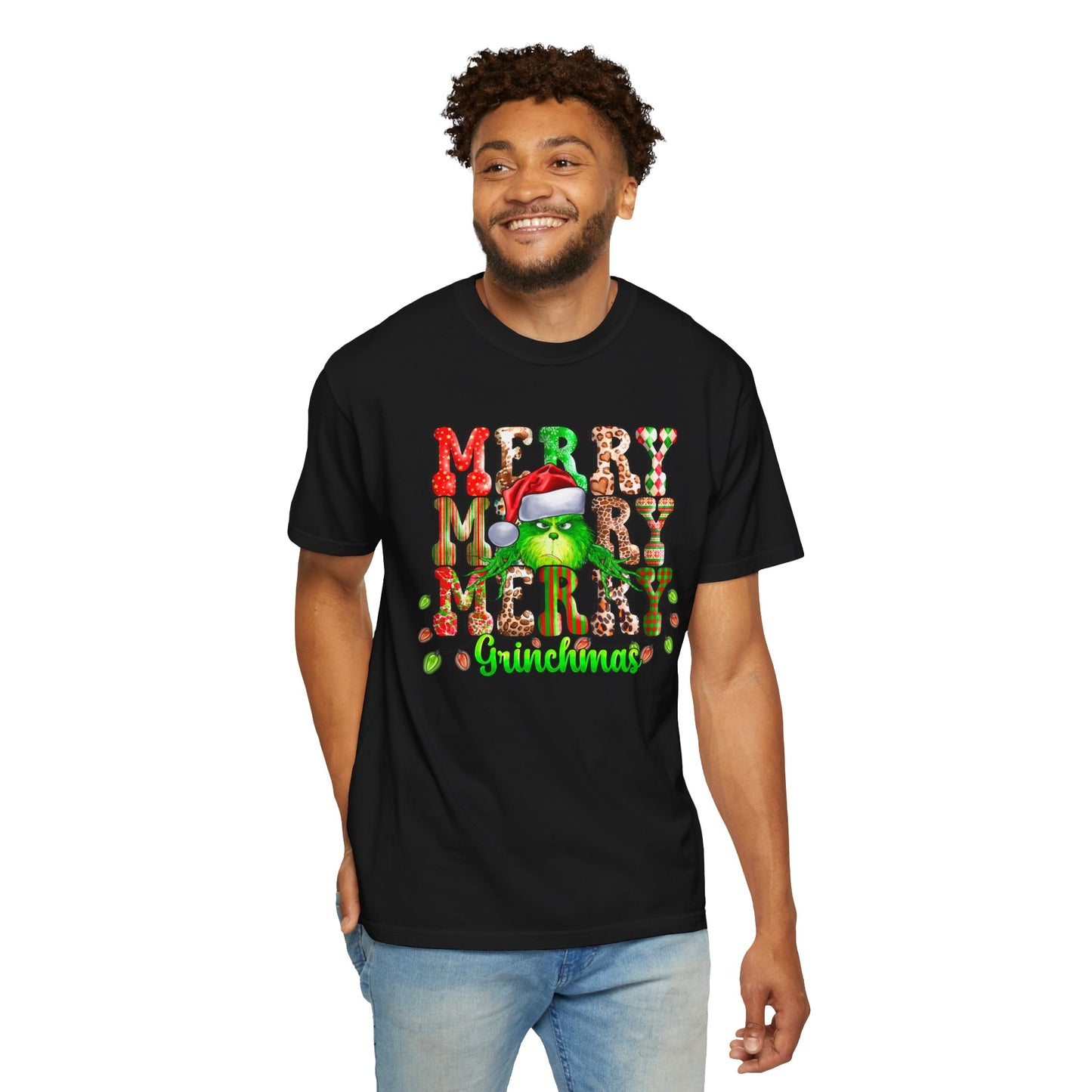 Merry Grinchmas Graphic Unisex T-Shirt