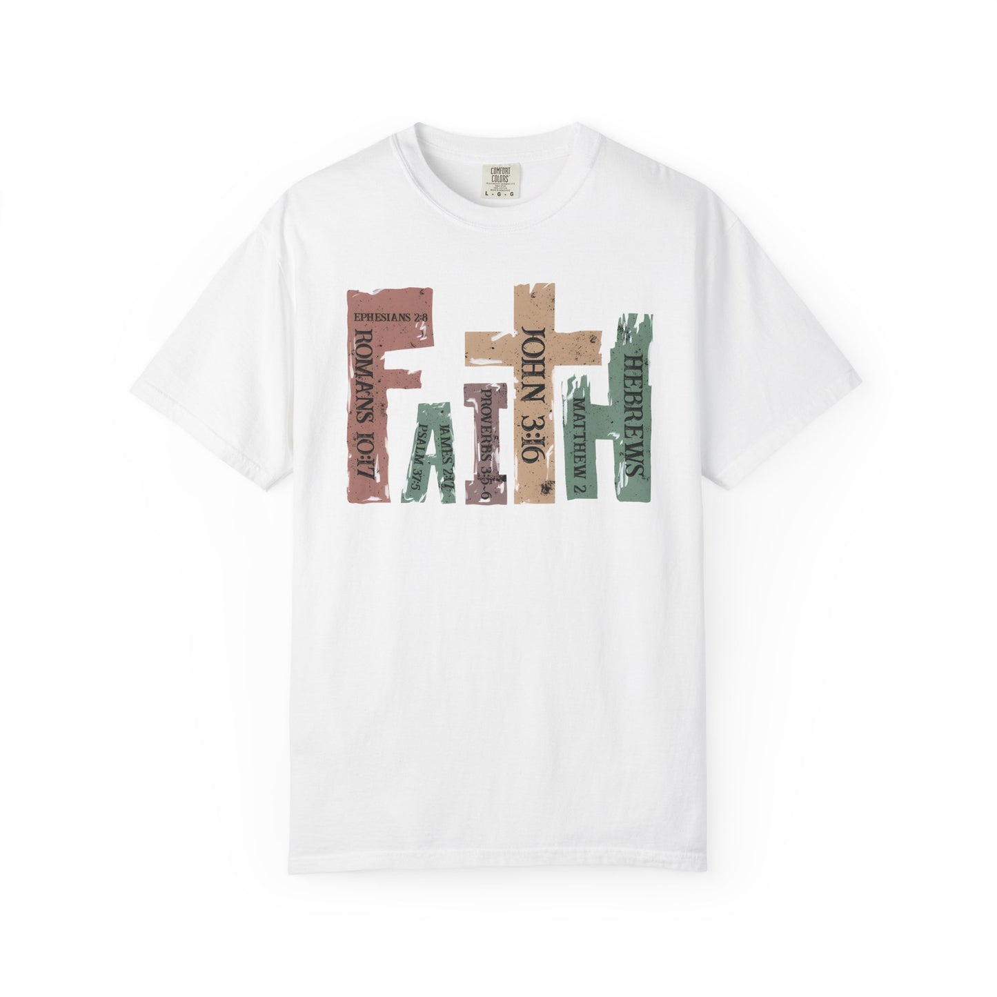 Faith-Inspired Unisex Garment-Dyed T-Shirt