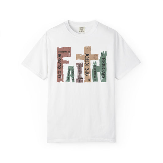Faith-Inspired Unisex Garment-Dyed T-Shirt