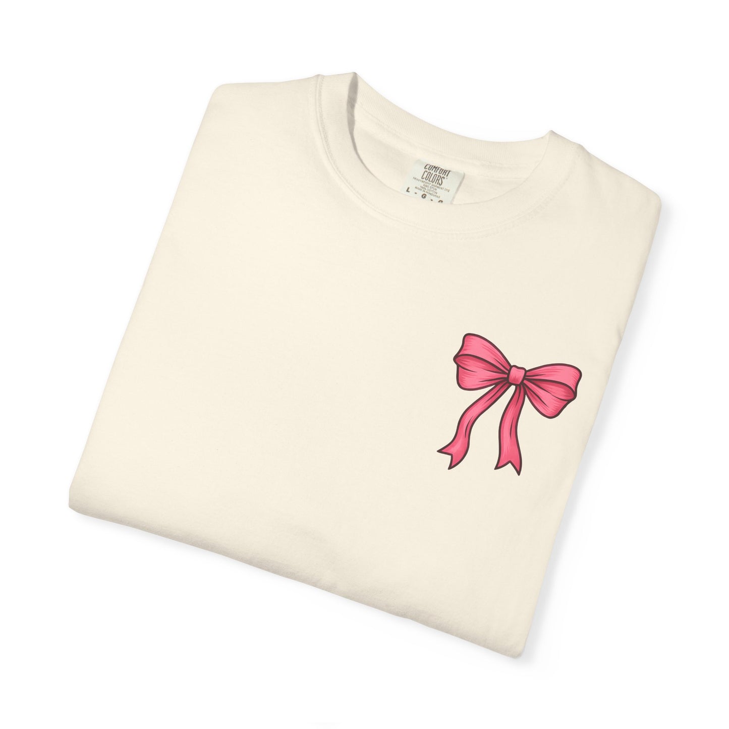 Faith-Inspired Belted Bow Graphic Unisex T-Shirt