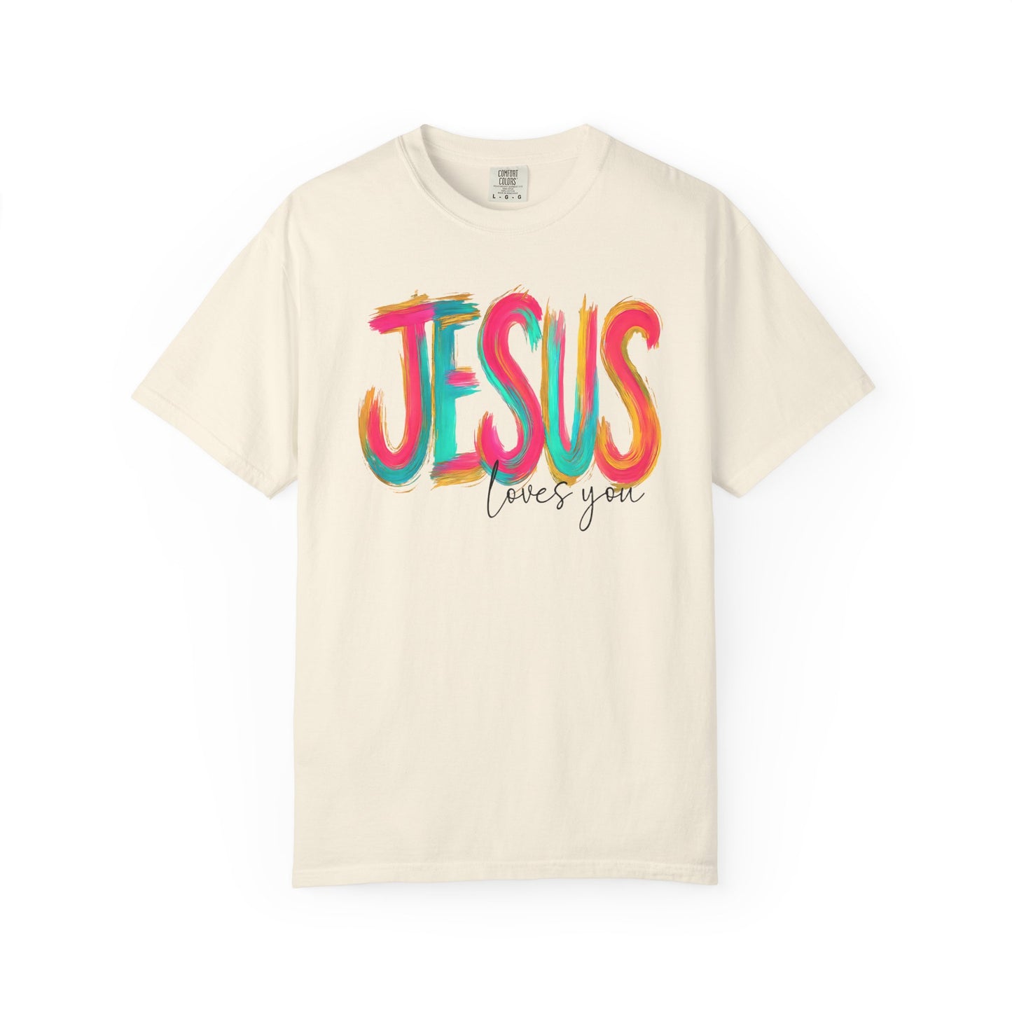 Faith-Inspired 'Jesus Loves You' Unisex T-Shirt
