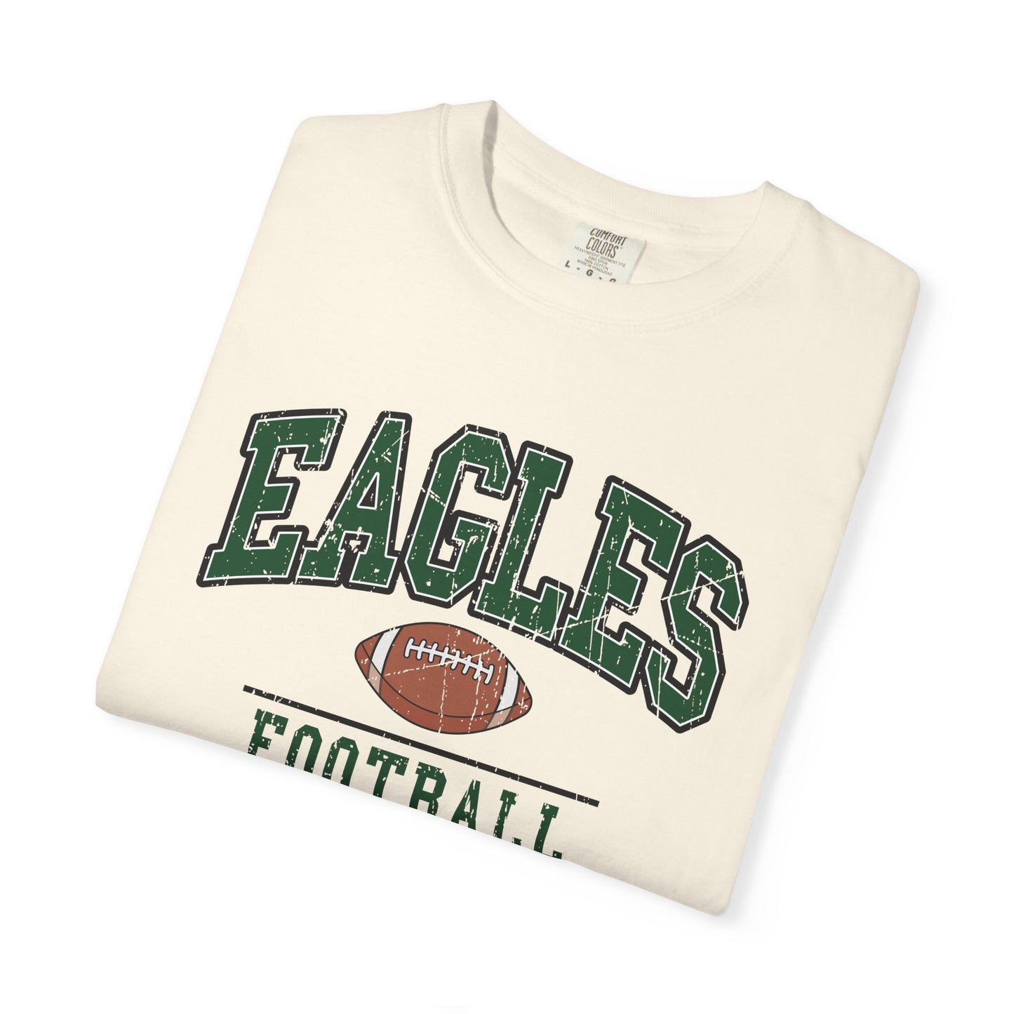 Eagles Football Garment-Dyed Unisex T-shirt