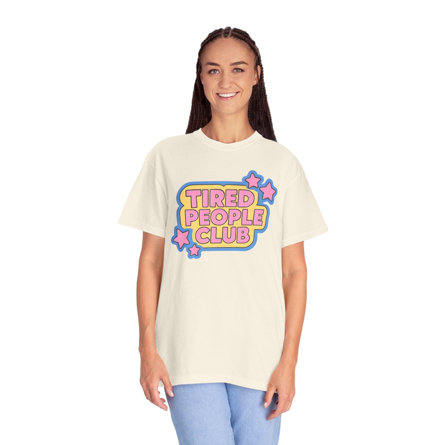 Tired People Club Graphic Unisex T-Shirt