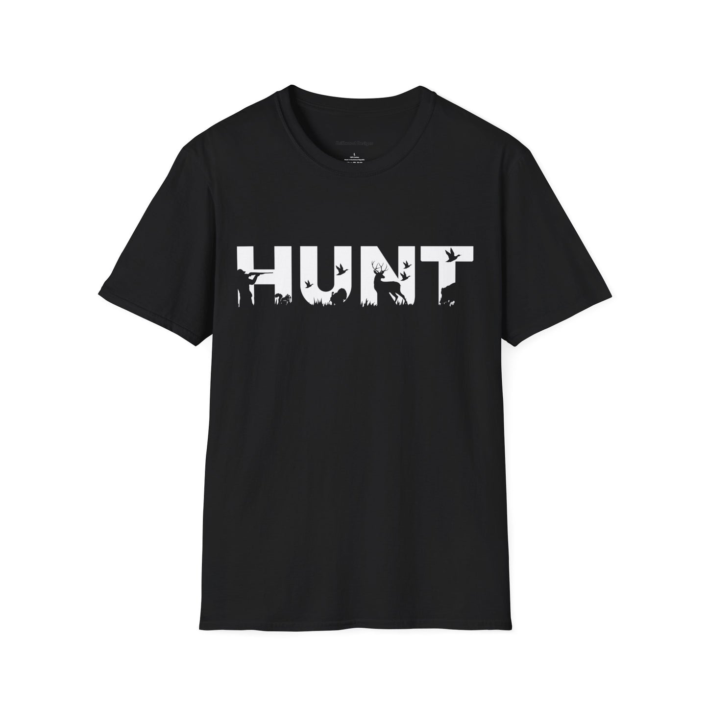 Deer Hunting Unisex Softstyle T-Shirt