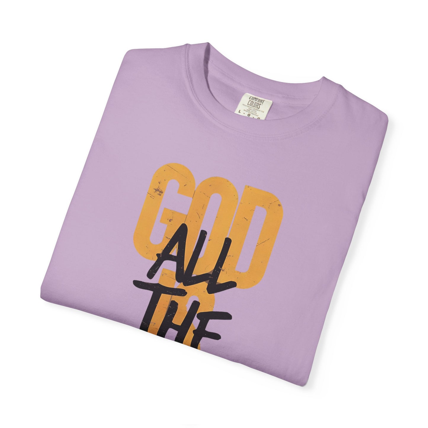 Faith-Inspired God Is Good Garment-Dyed T-Shirt