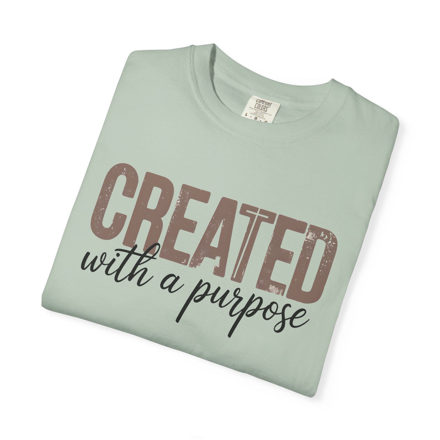 Faith-Inspired 'Created with a Purpose' Unisex T-Shirt