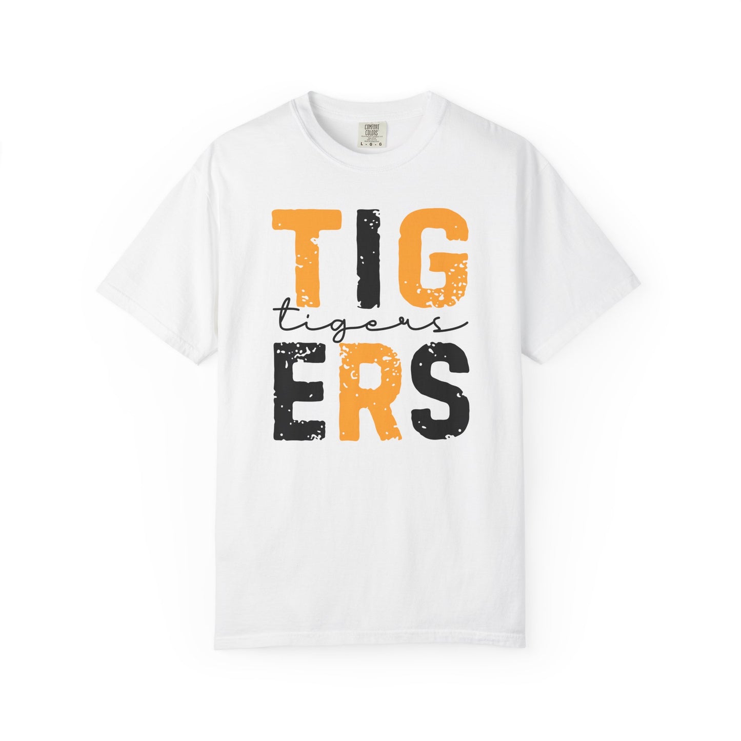 Tigers Graphic Unisex Garment-Dyed T-Shirt