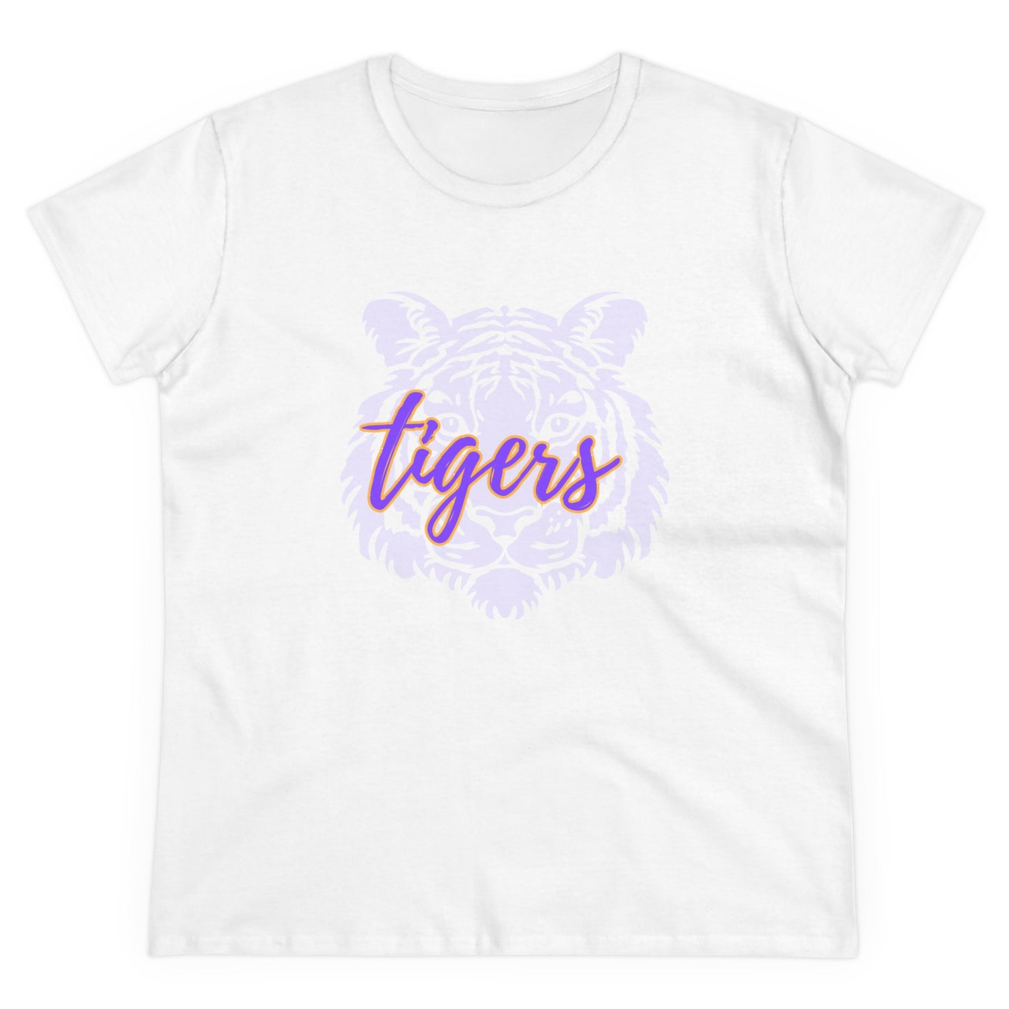 Tigers Women's Midweight Cotton Tee