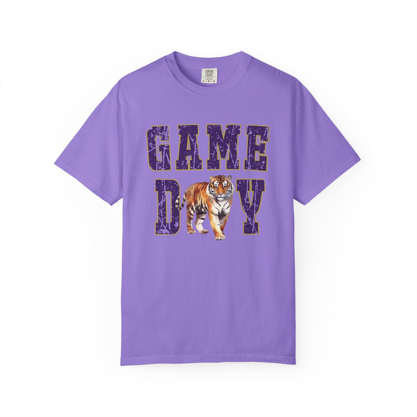 Tigers Game Day Garment-Dyed Unisex T-shirt