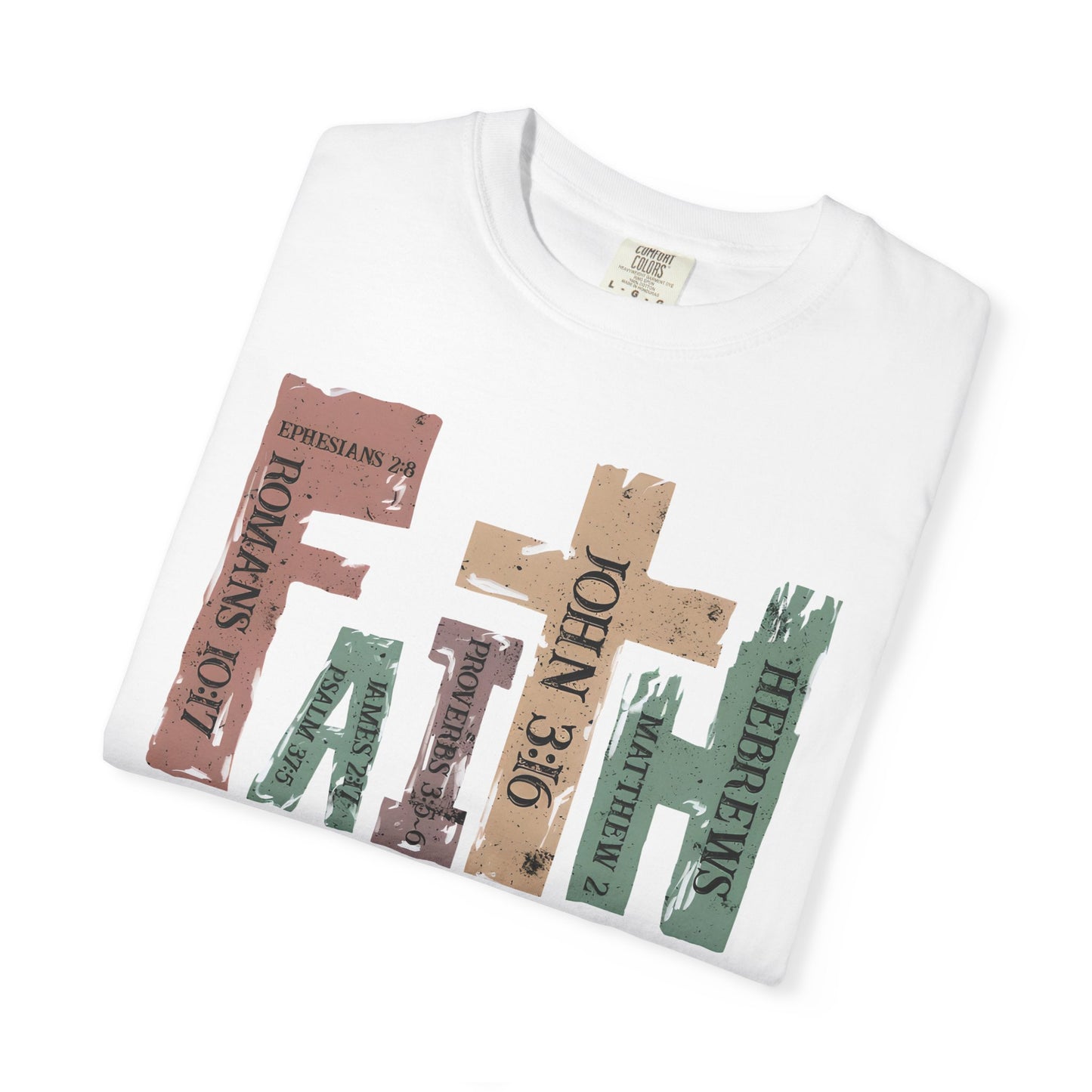Faith-Inspired Unisex Garment-Dyed T-Shirt