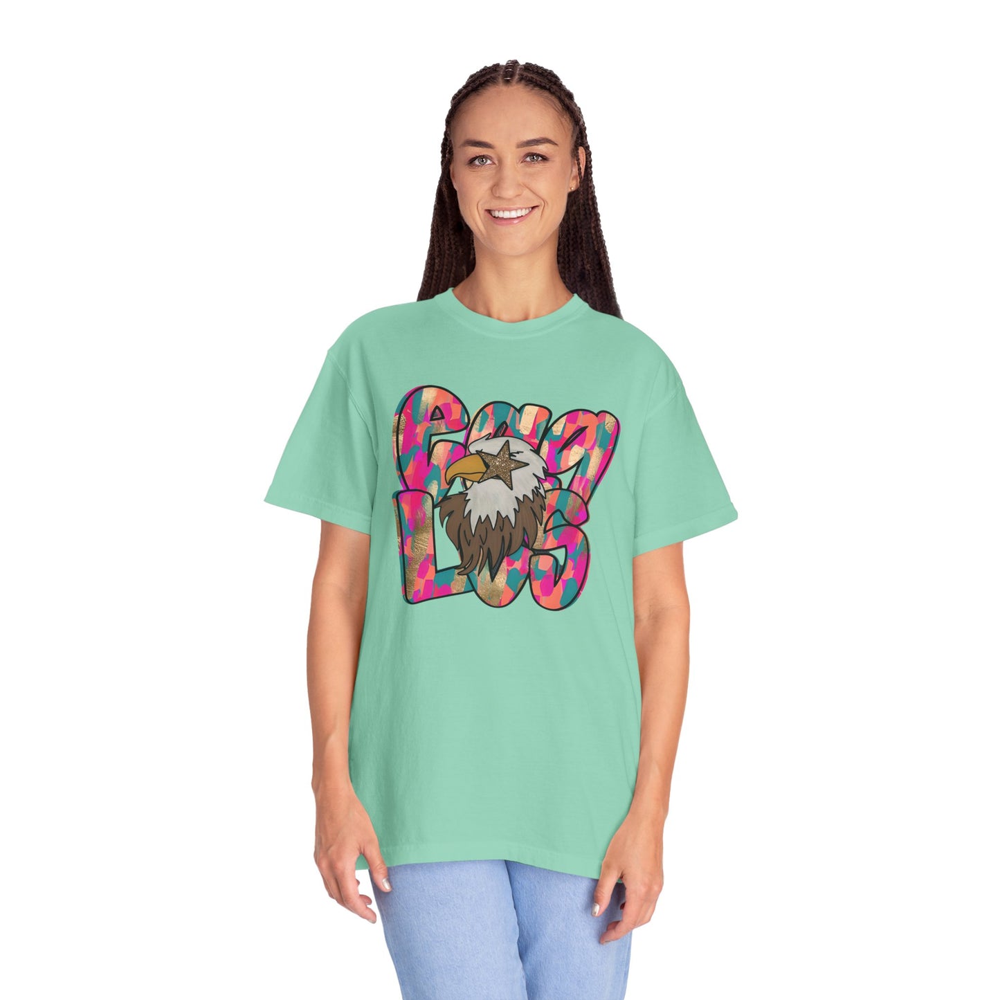 Vibrant Eagle Graphic Unisex T-Shirt