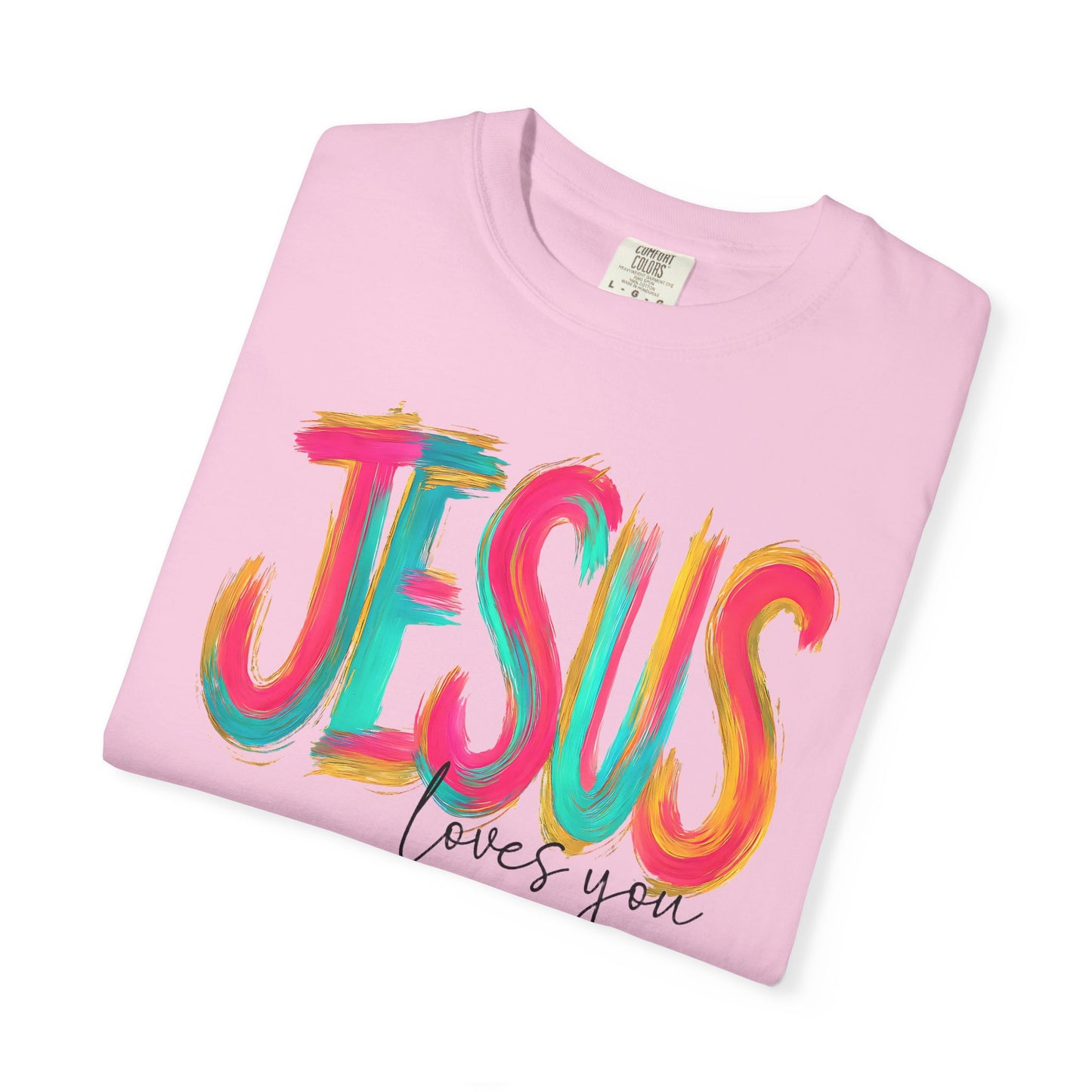 Faith-Inspired 'Jesus Loves You' Unisex T-Shirt