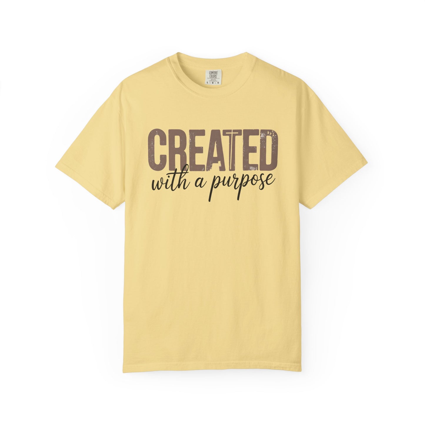 Faith-Inspired 'Created with a Purpose' Unisex T-Shirt