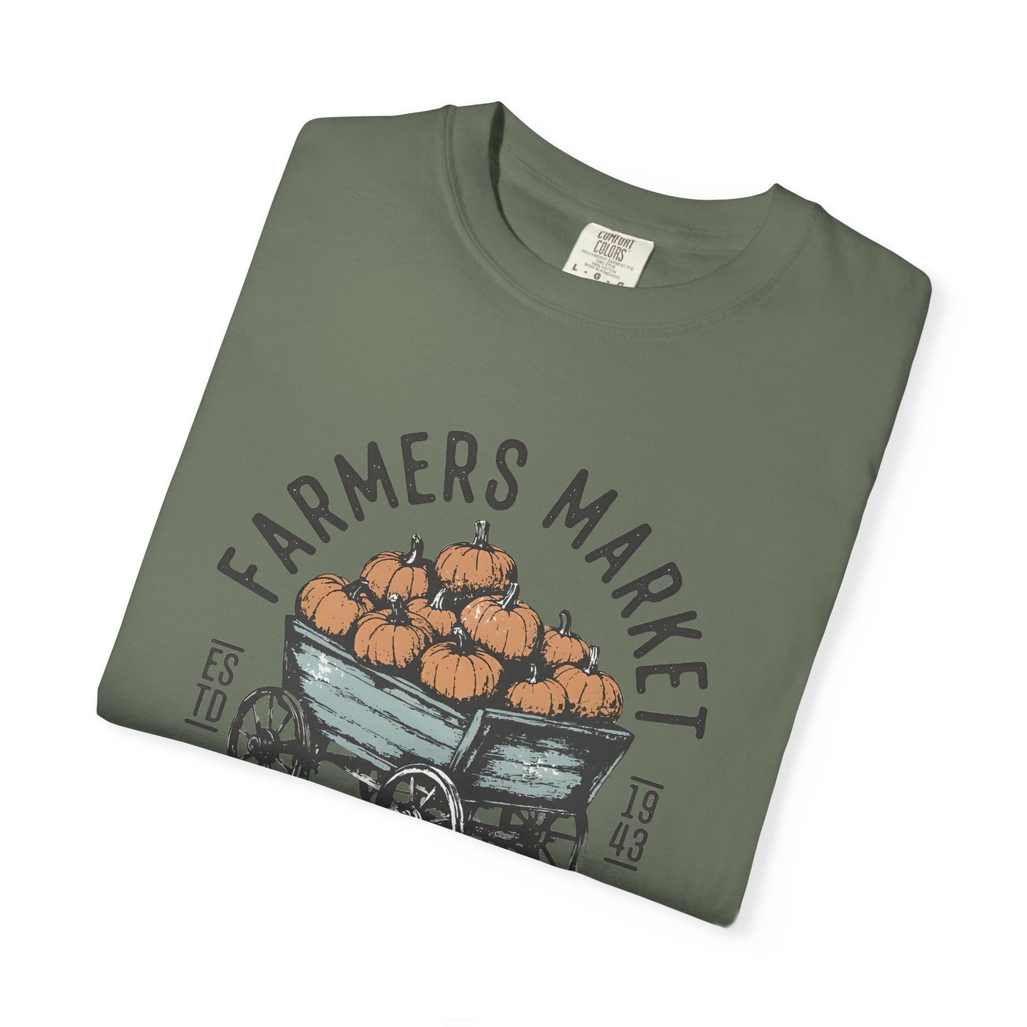 Farmers Market Pumpkin Graphic Unisex T-Shirt
