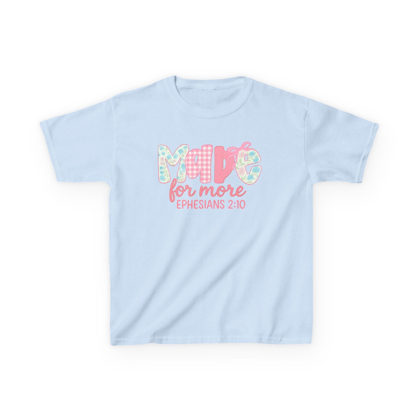 Faith-Inspired 'Made For More' Youth Unisex T-Shirt