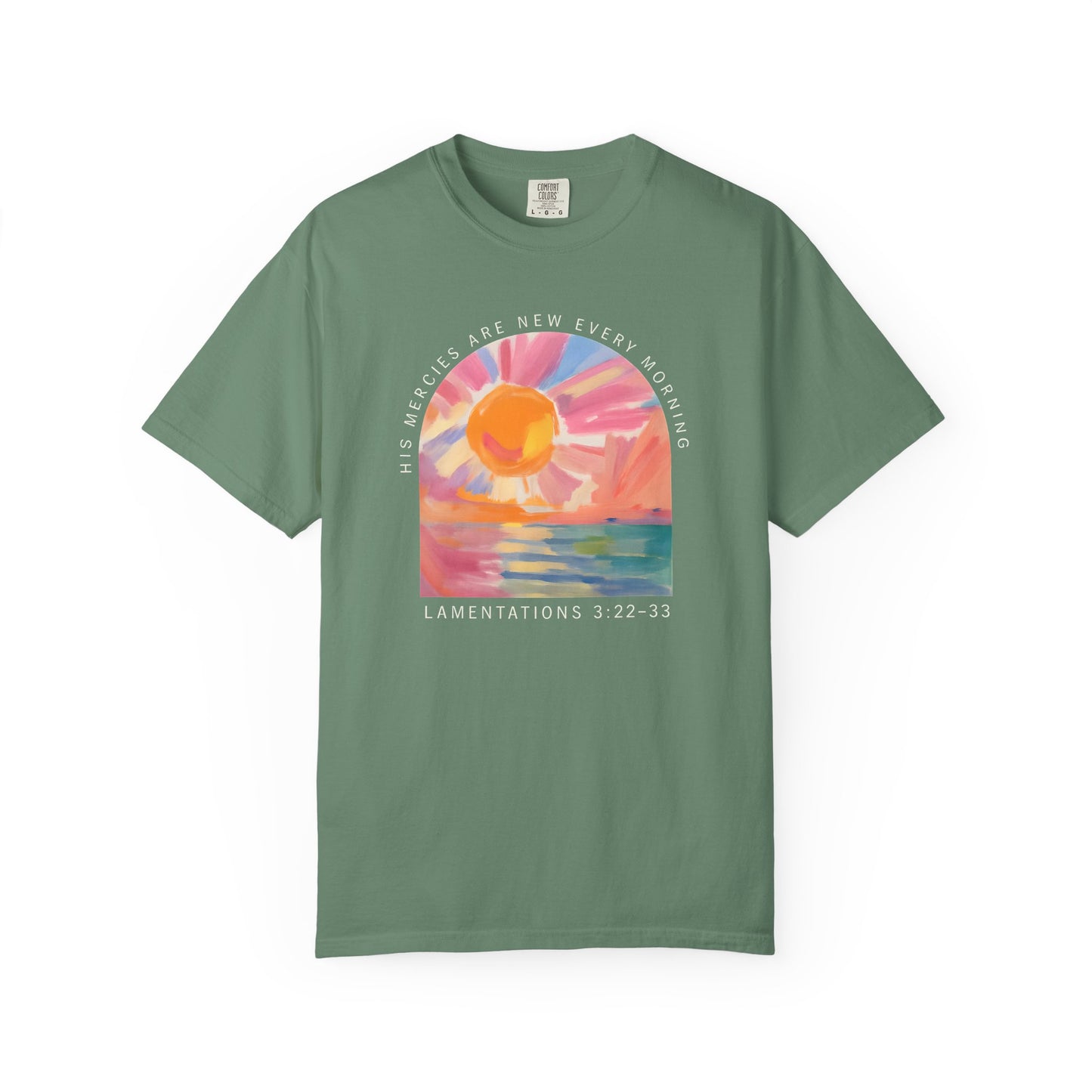 Faith-Inspired 'His Mercies Are New Every Morning' Graphic Unisex T-Shirt