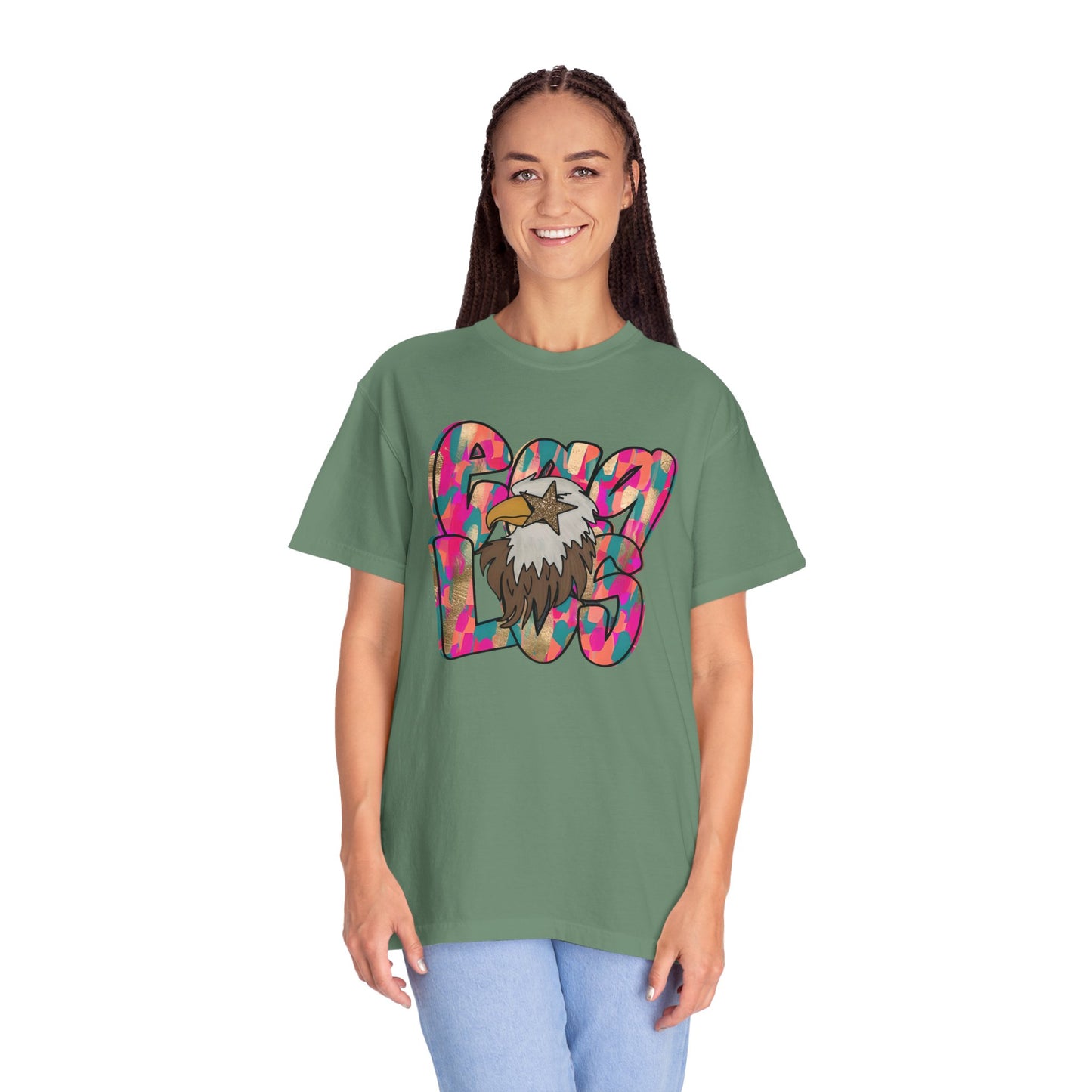 Vibrant Eagle Graphic Unisex T-Shirt