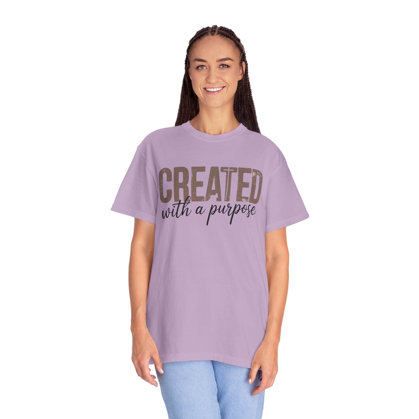 Faith-Inspired 'Created with a Purpose' Unisex T-Shirt