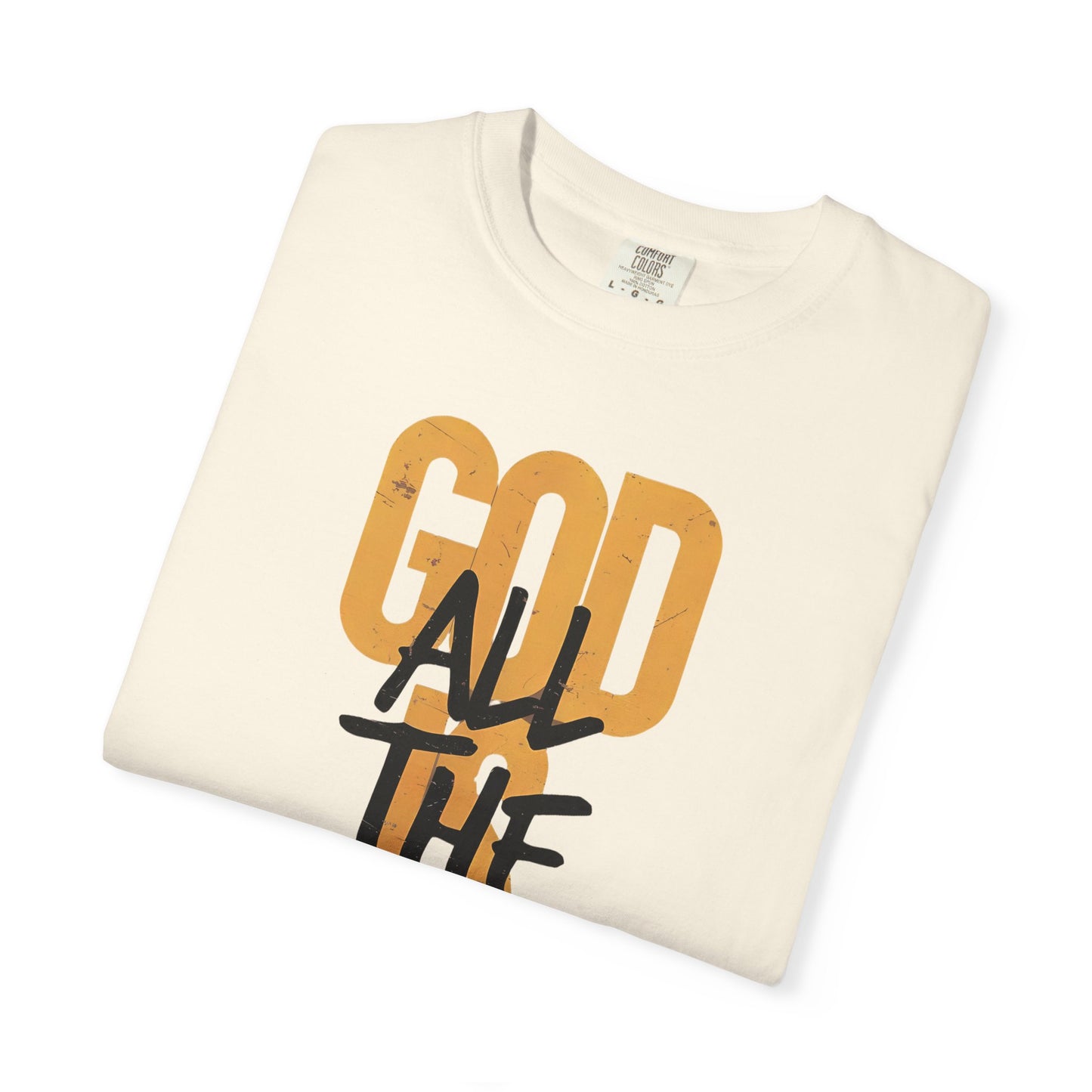 Faith-Inspired God Is Good Garment-Dyed T-Shirt