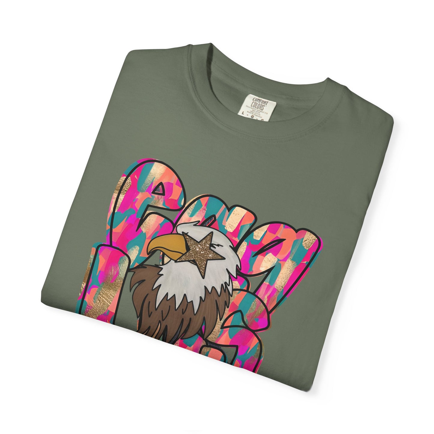 Vibrant Eagle Graphic Unisex T-Shirt