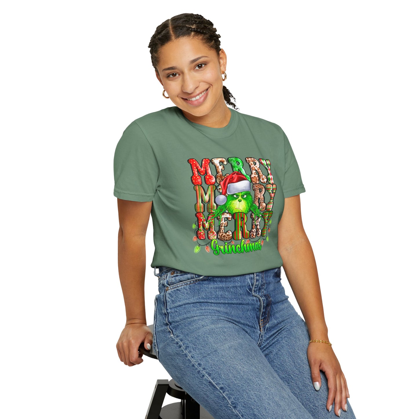 Merry Grinchmas Graphic Unisex T-Shirt