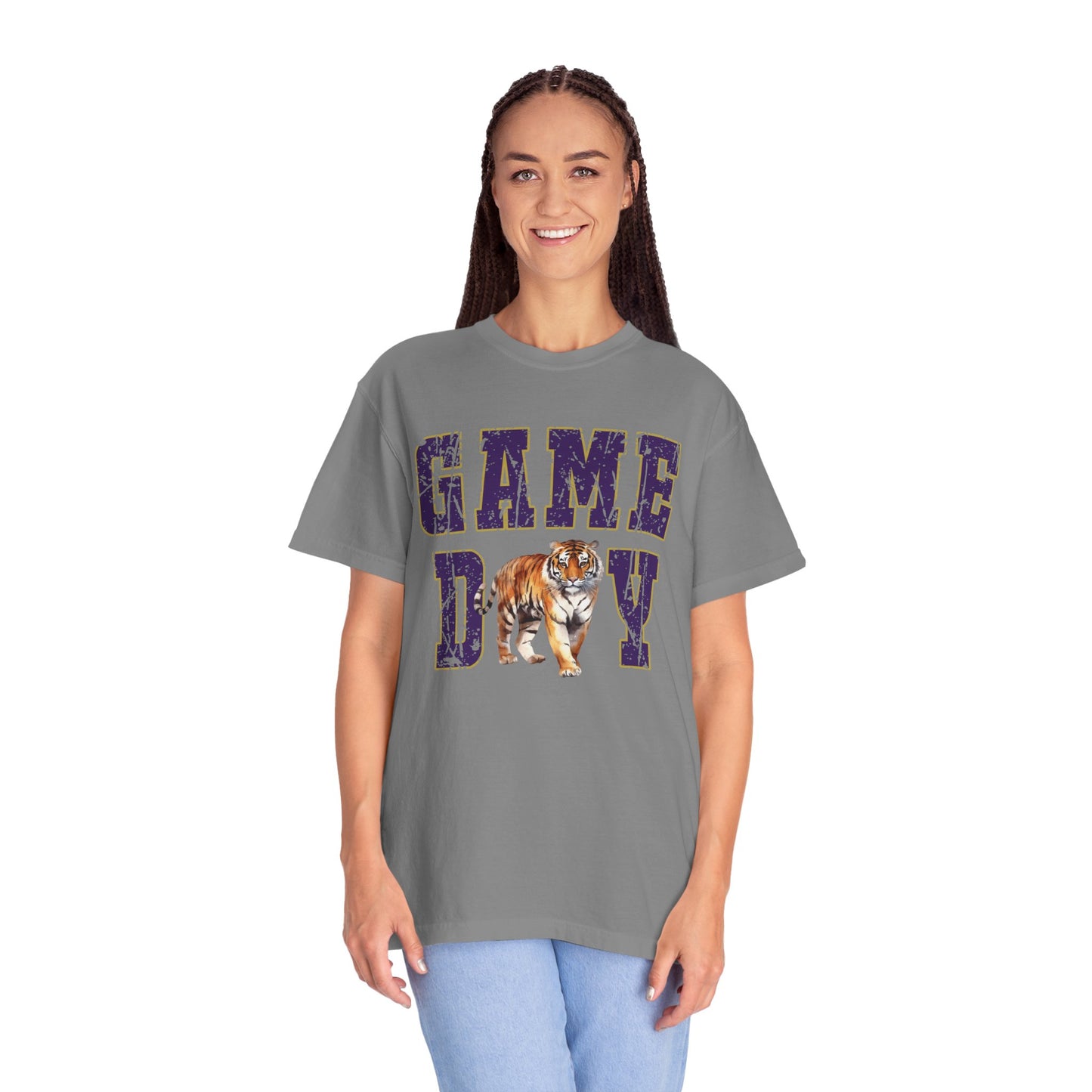 Tigers Game Day Garment-Dyed Unisex T-shirt